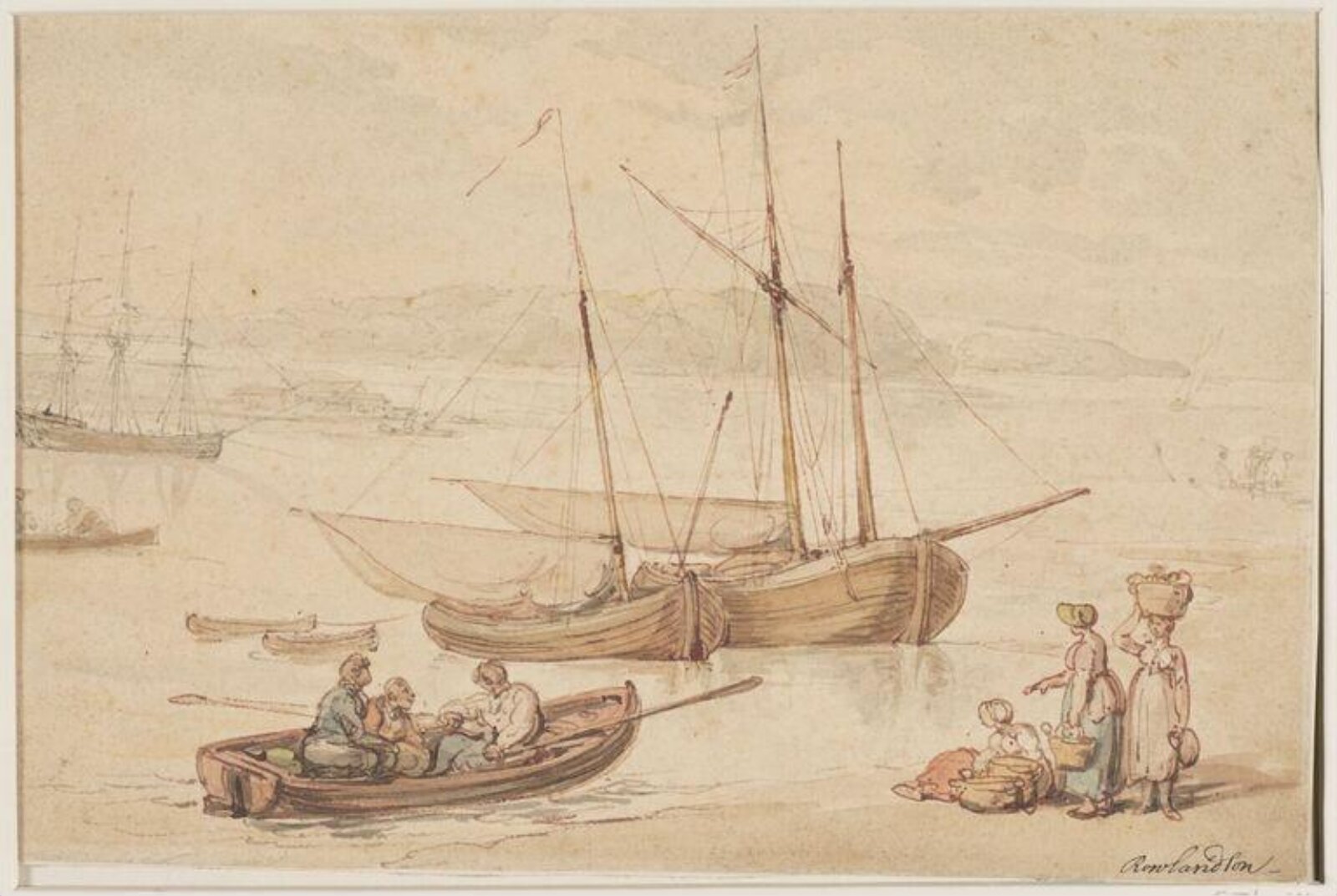 Drawing, Thomas Rowlandson