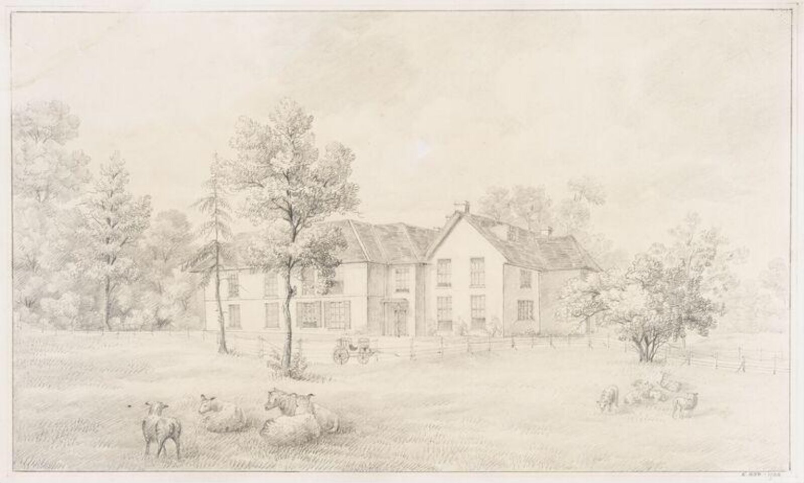 Drawing, 1827