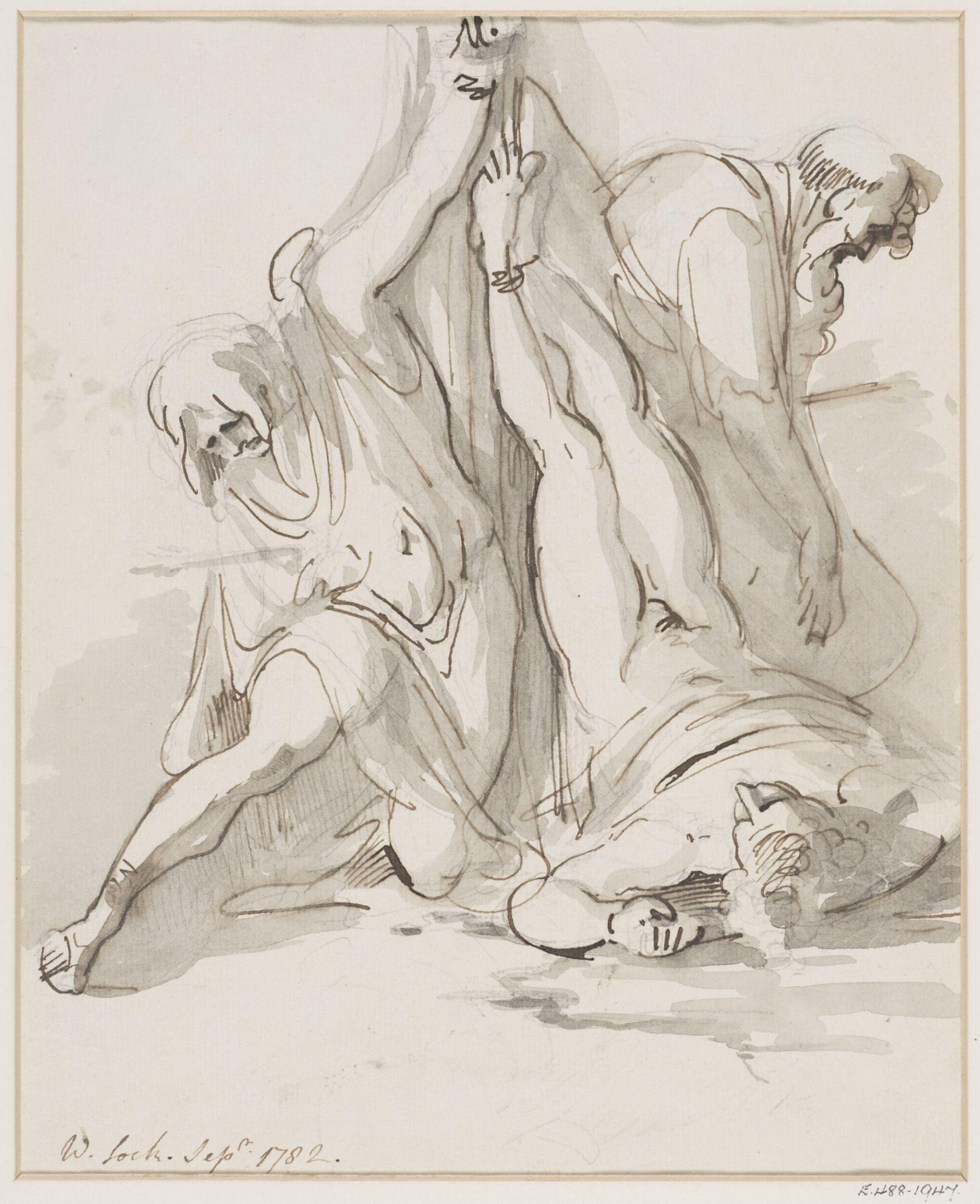 Drawing, William Locke, c.1780
