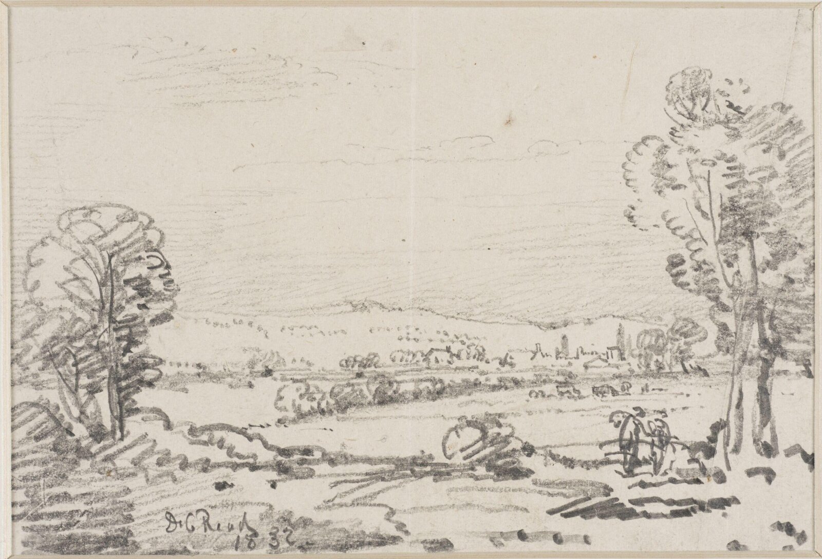 Landscape, David Charles Read, 1832