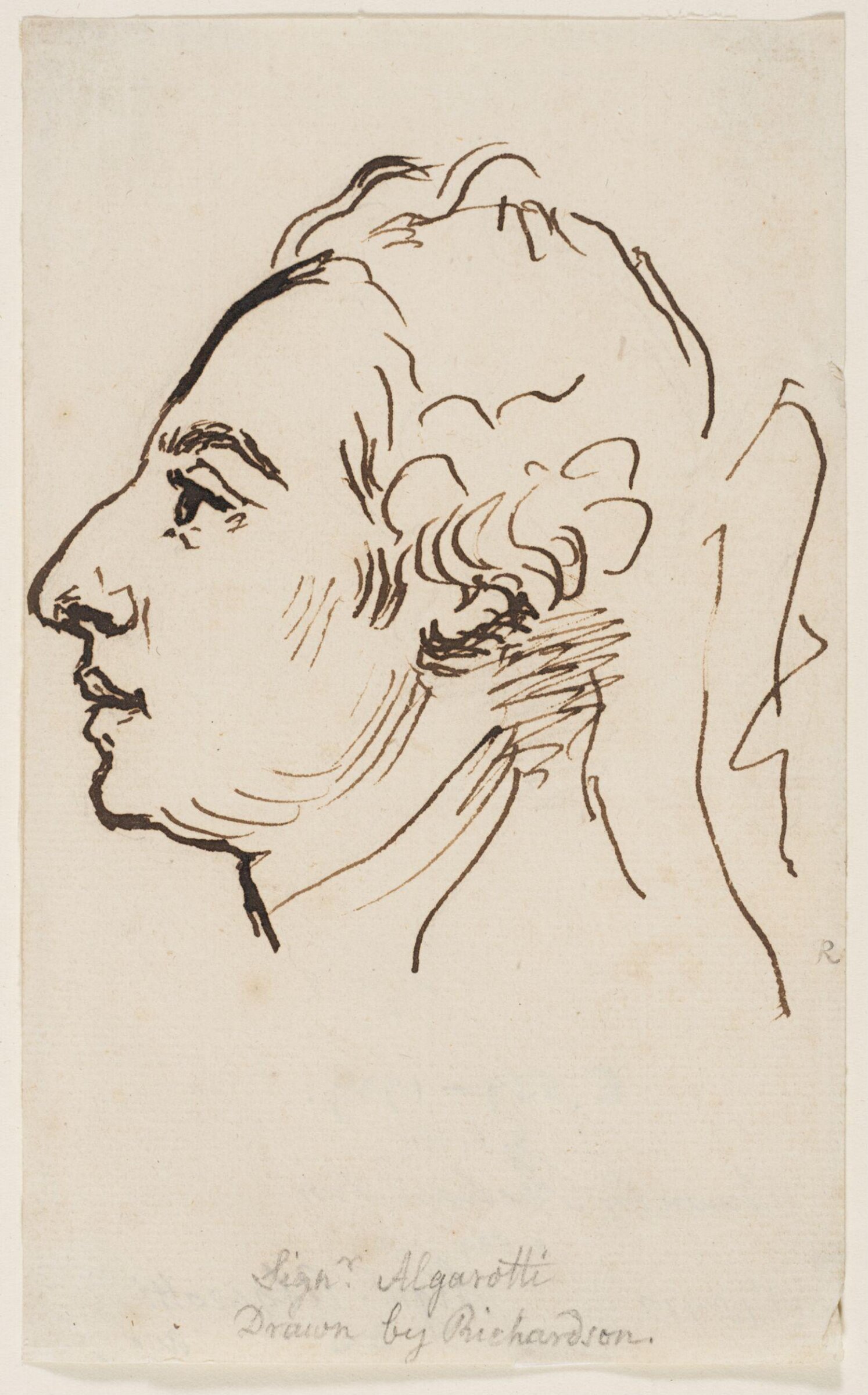Portrait of Francesco Algarotti, Jonathan Richardson, 1736