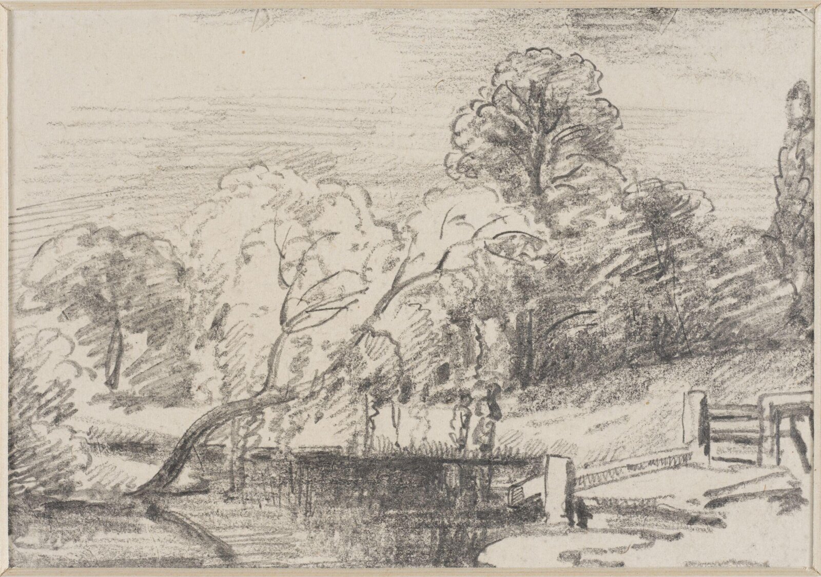 Landscape, David Charles Read, early 19th century