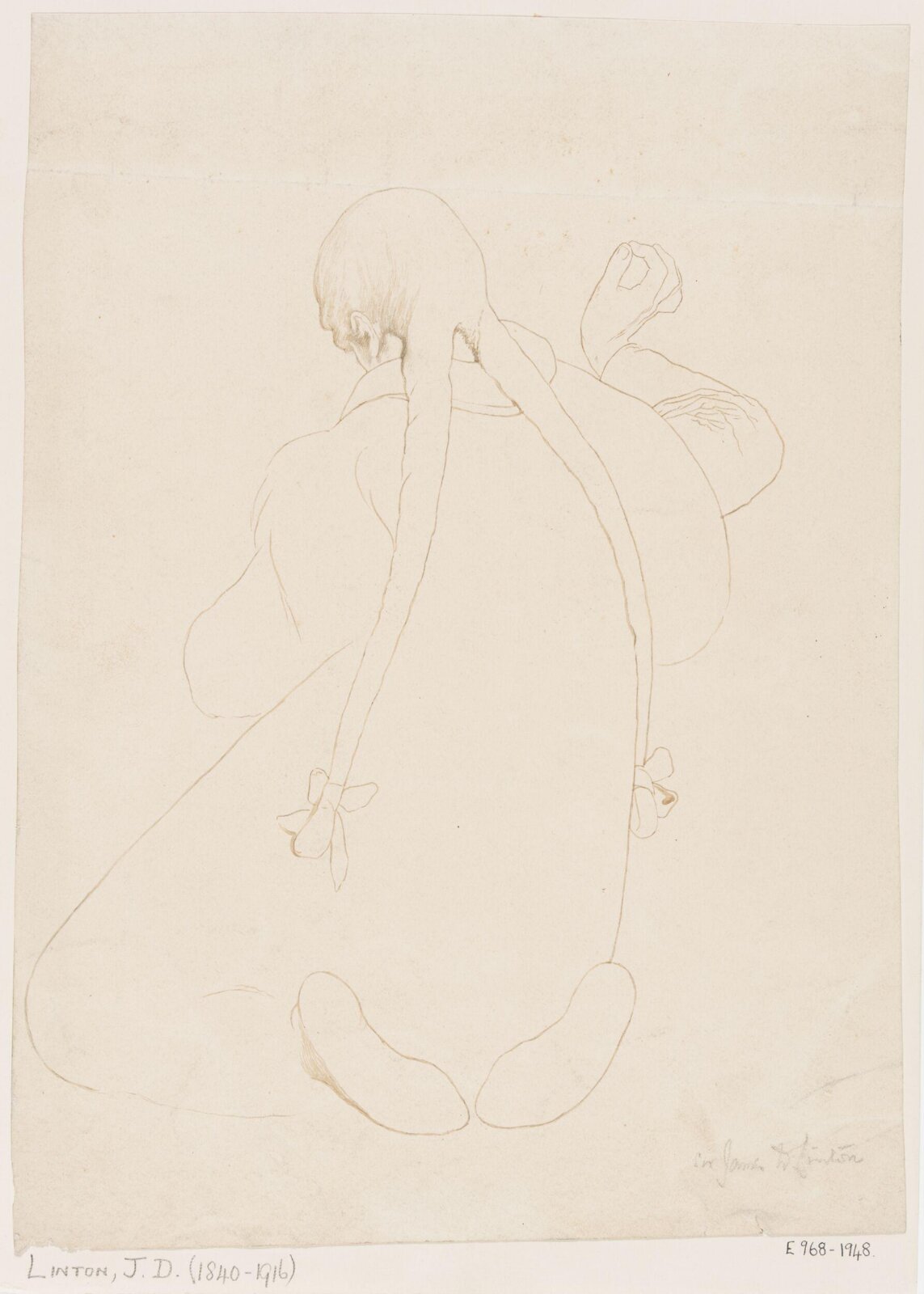Drawing, Lingelbach, 1660