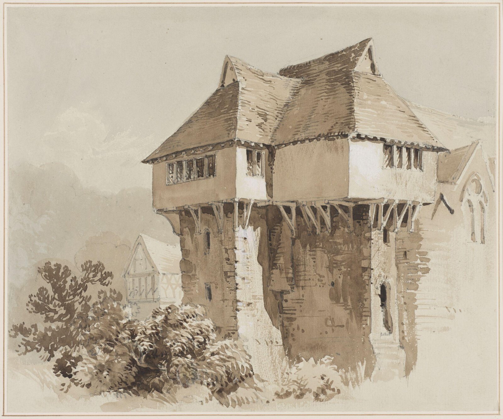 Drawing, Richard P. Leitch, c. 1850-1882