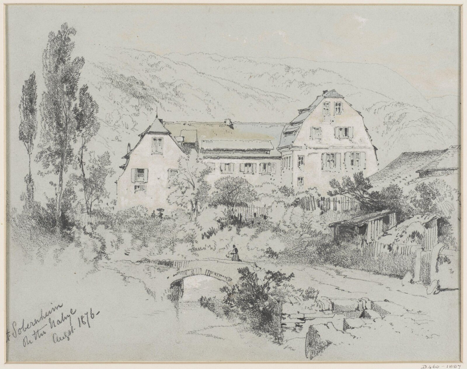 Drawing, Richard P. Leitch, ок. 1850–1882