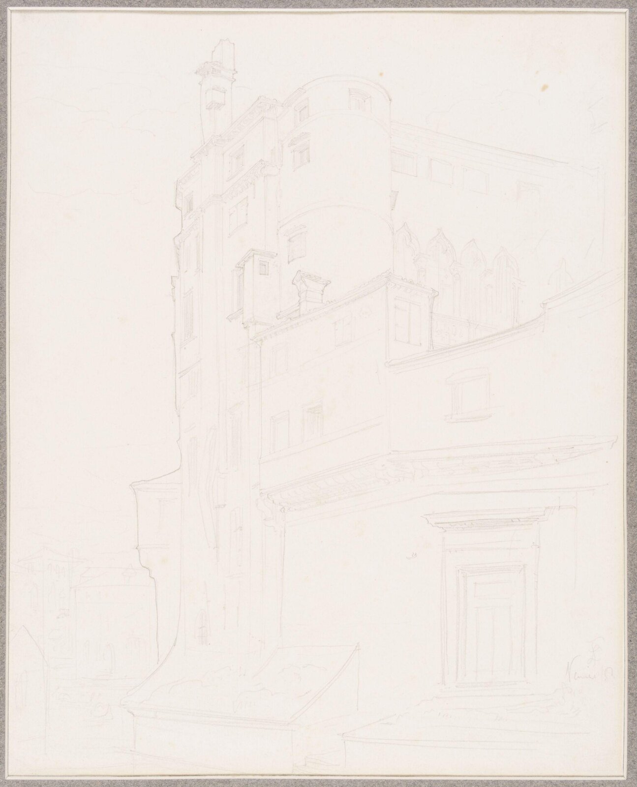 Drawing, Frederic Lord Leighton, Mid-19th century