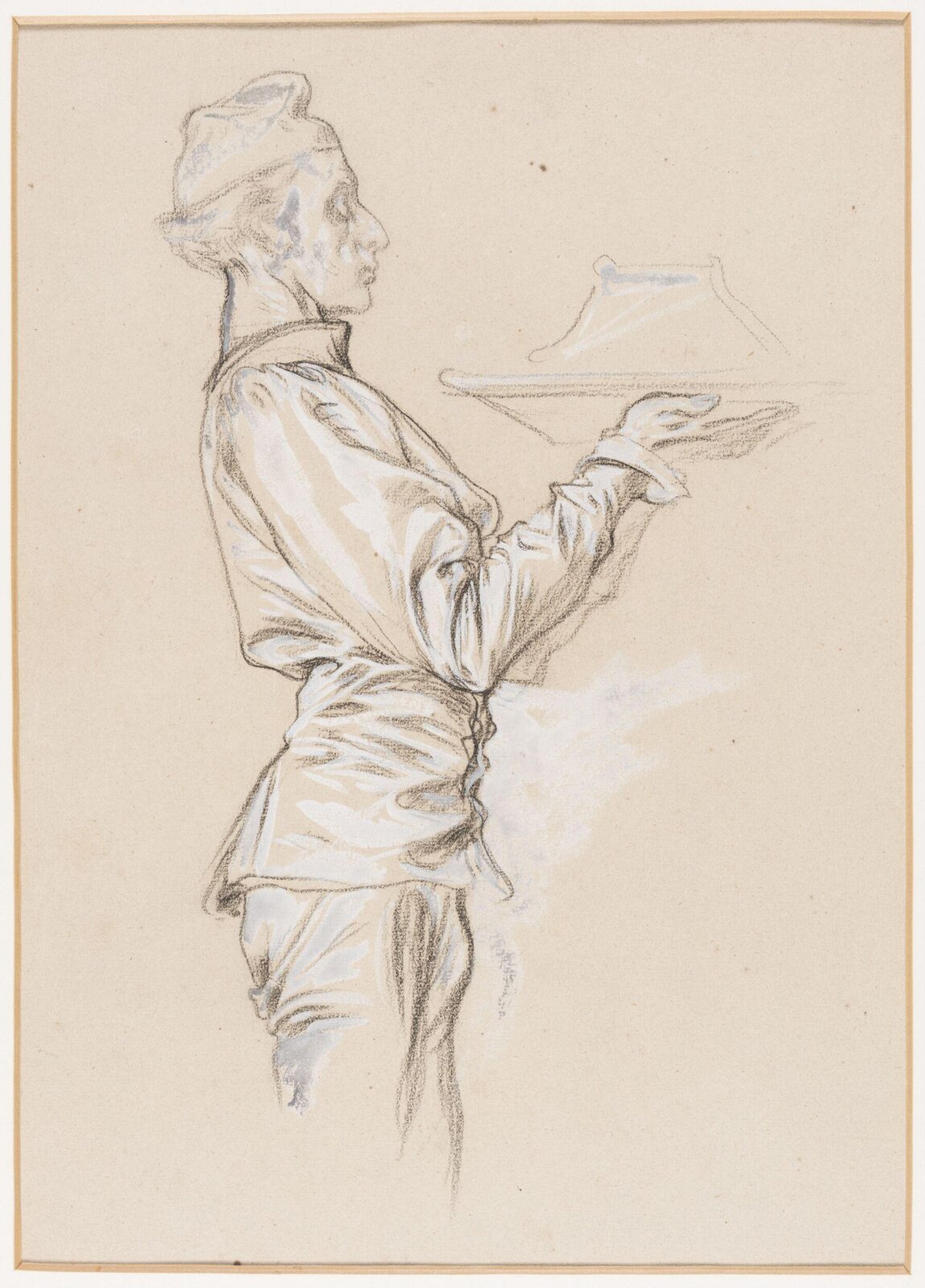 Drawing, Frederic Lord Leighton, c.1858
