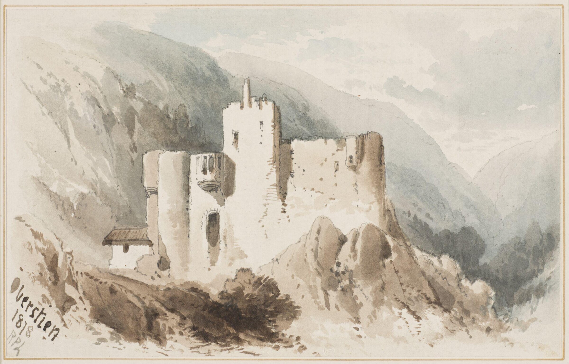 Drawing, Richard P. Leitch, c. 1850-1882