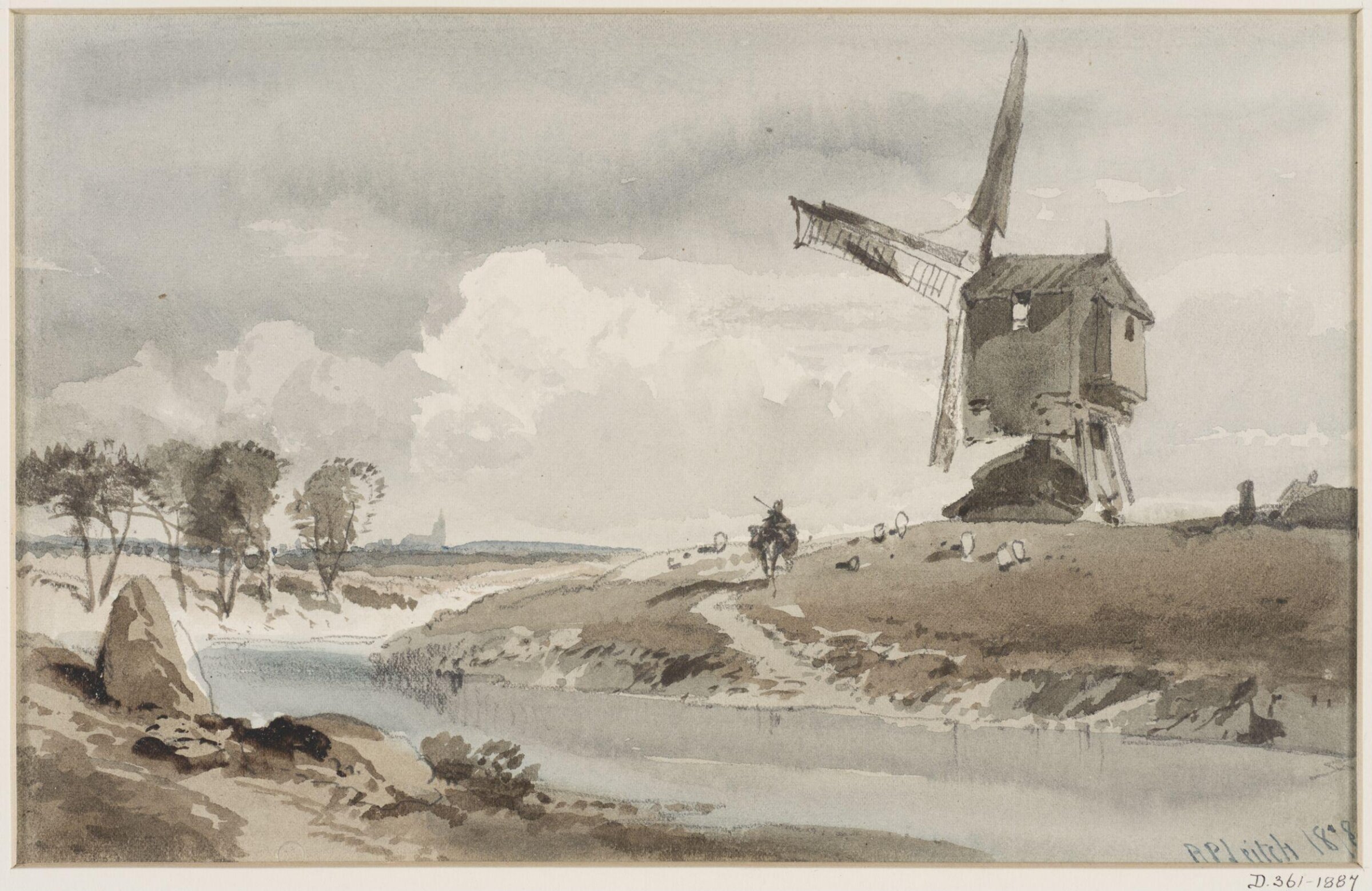 Drawing, Richard P. Leitch, ок. 1850–1882
