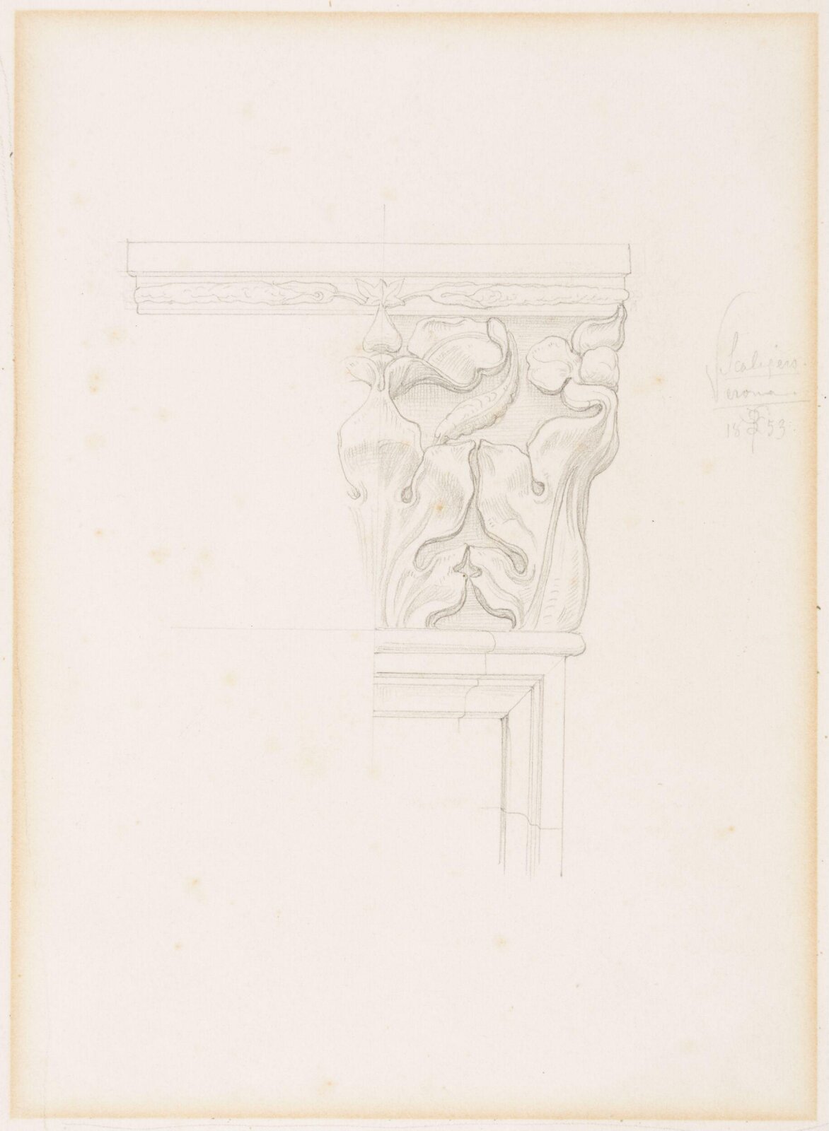 Drawing, Frederic Lord Leighton, Mid-19th century