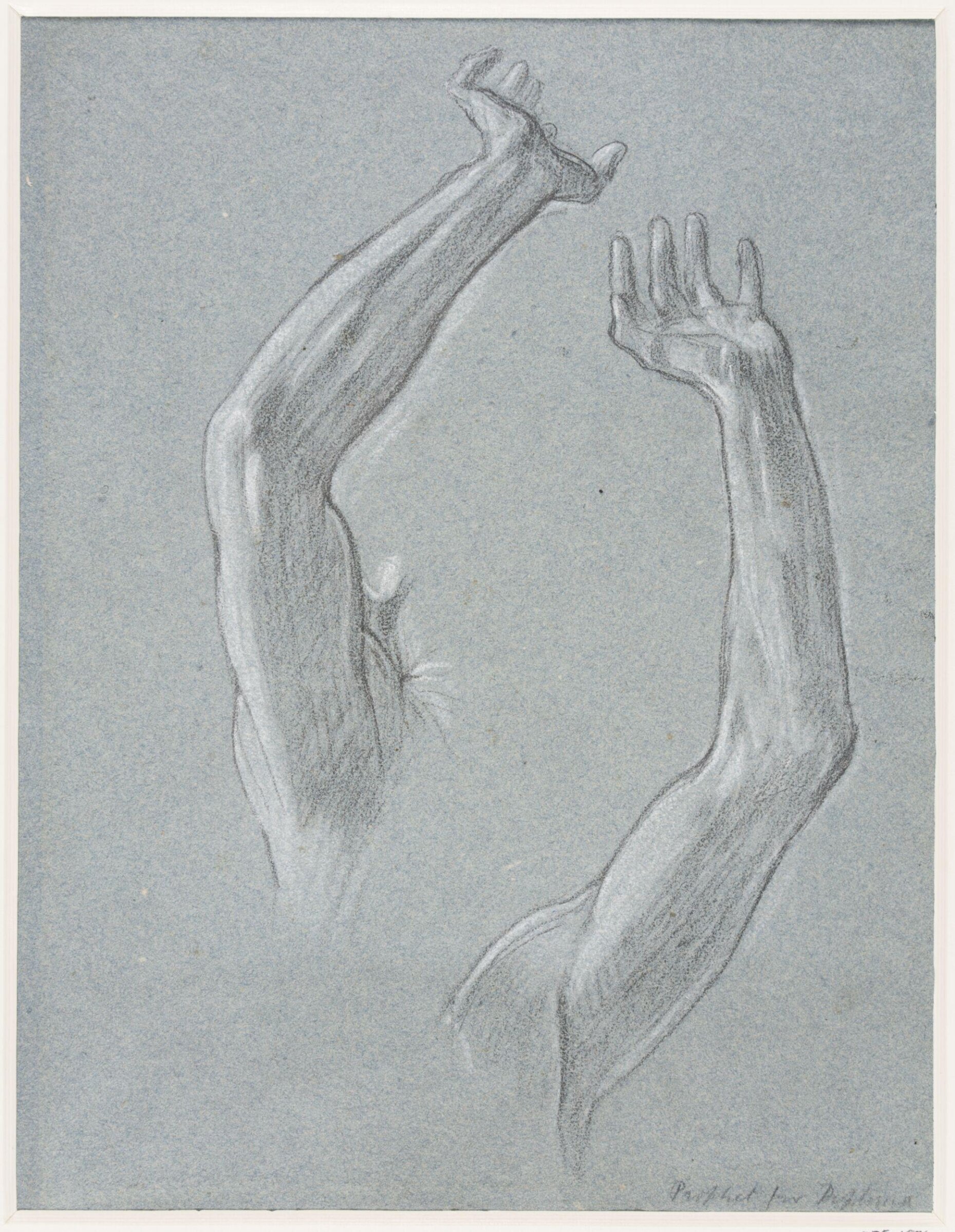 Drawing, Frederic Lord Leighton, Mid-19th century