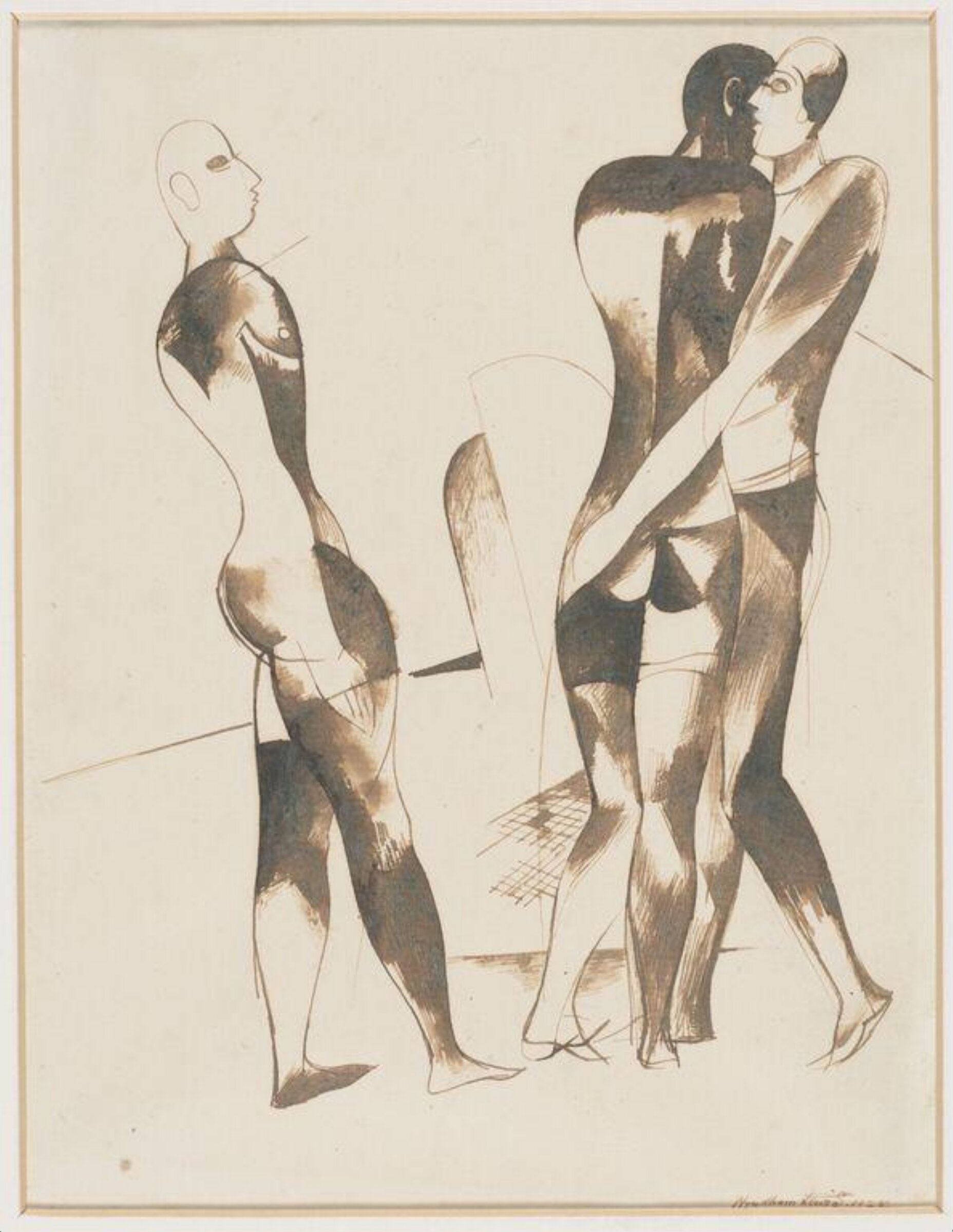 The Dancers, Wyndham Lewis, 1925