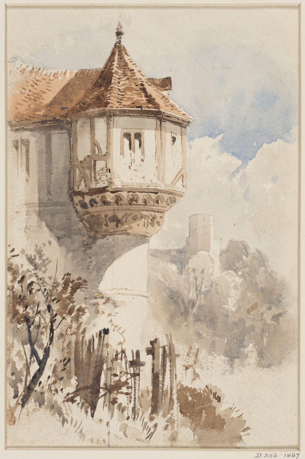 Drawing, Richard P. Leitch, ок. 1850–1882