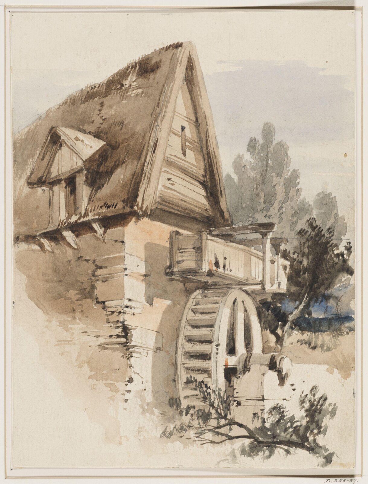 Drawing, Richard P. Leitch, ок. 1850–1882
