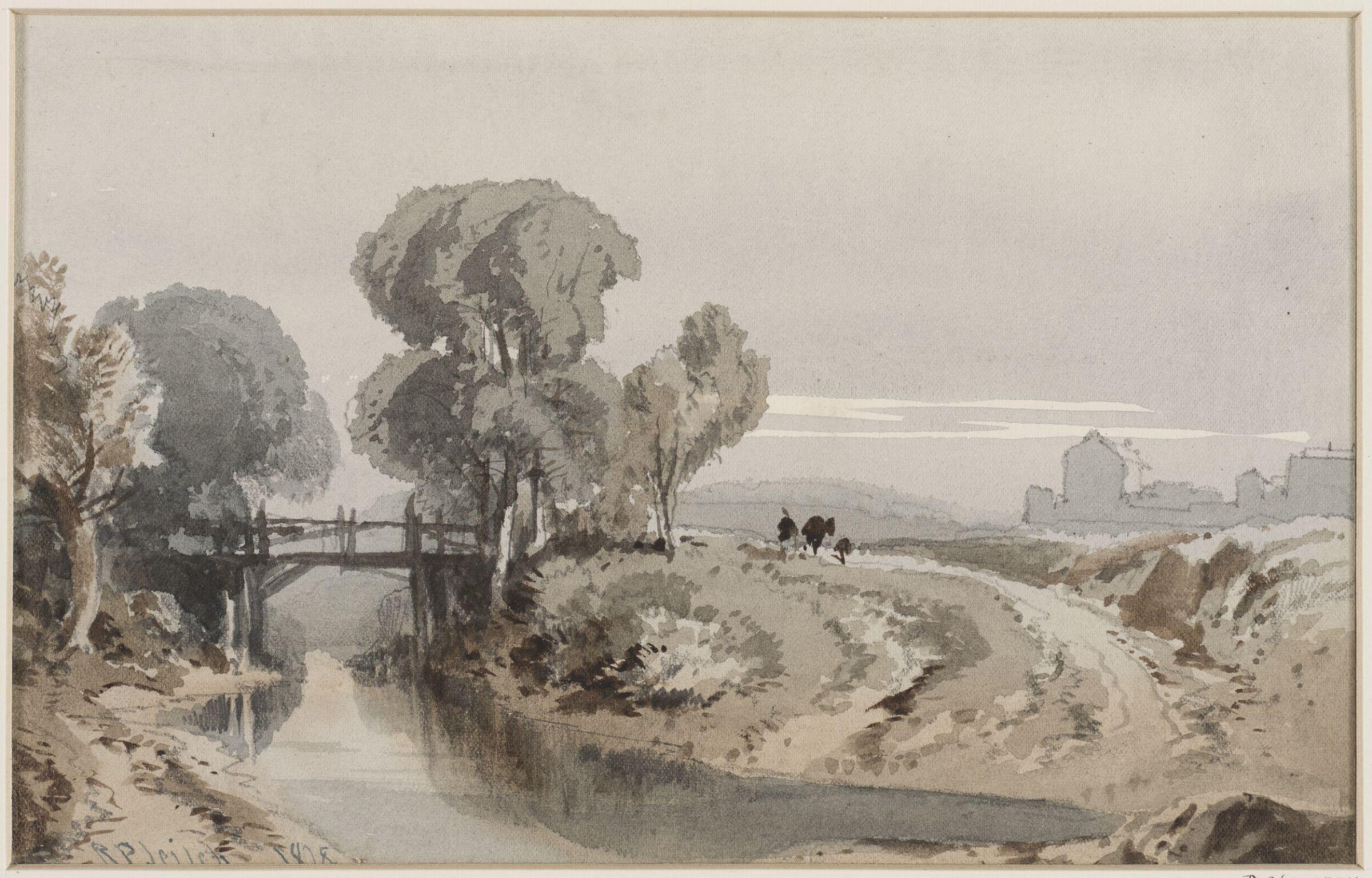 Drawing, Richard P. Leitch, ок. 1850–1882
