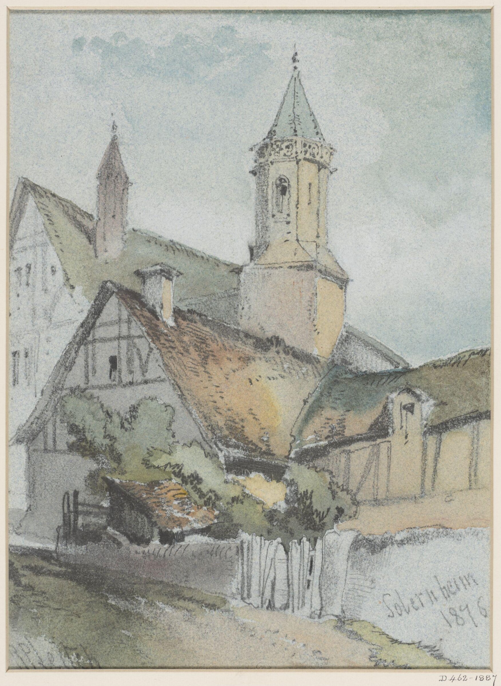 Drawing, Richard P. Leitch, ок. 1850–1882