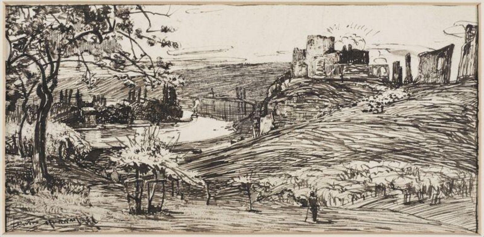 Chateau Gaillard, Normandy, David Murray
