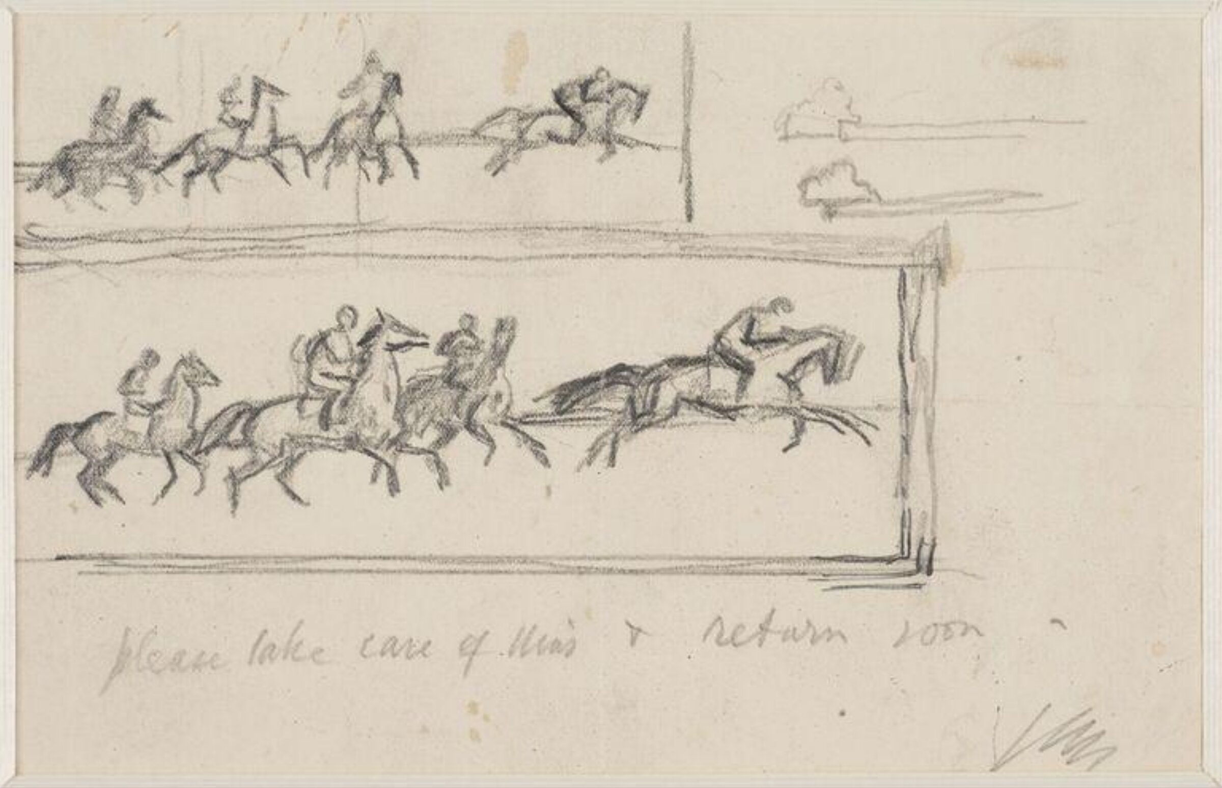 Drawing, Sir Alfred James Munnings, c. 1898-1959