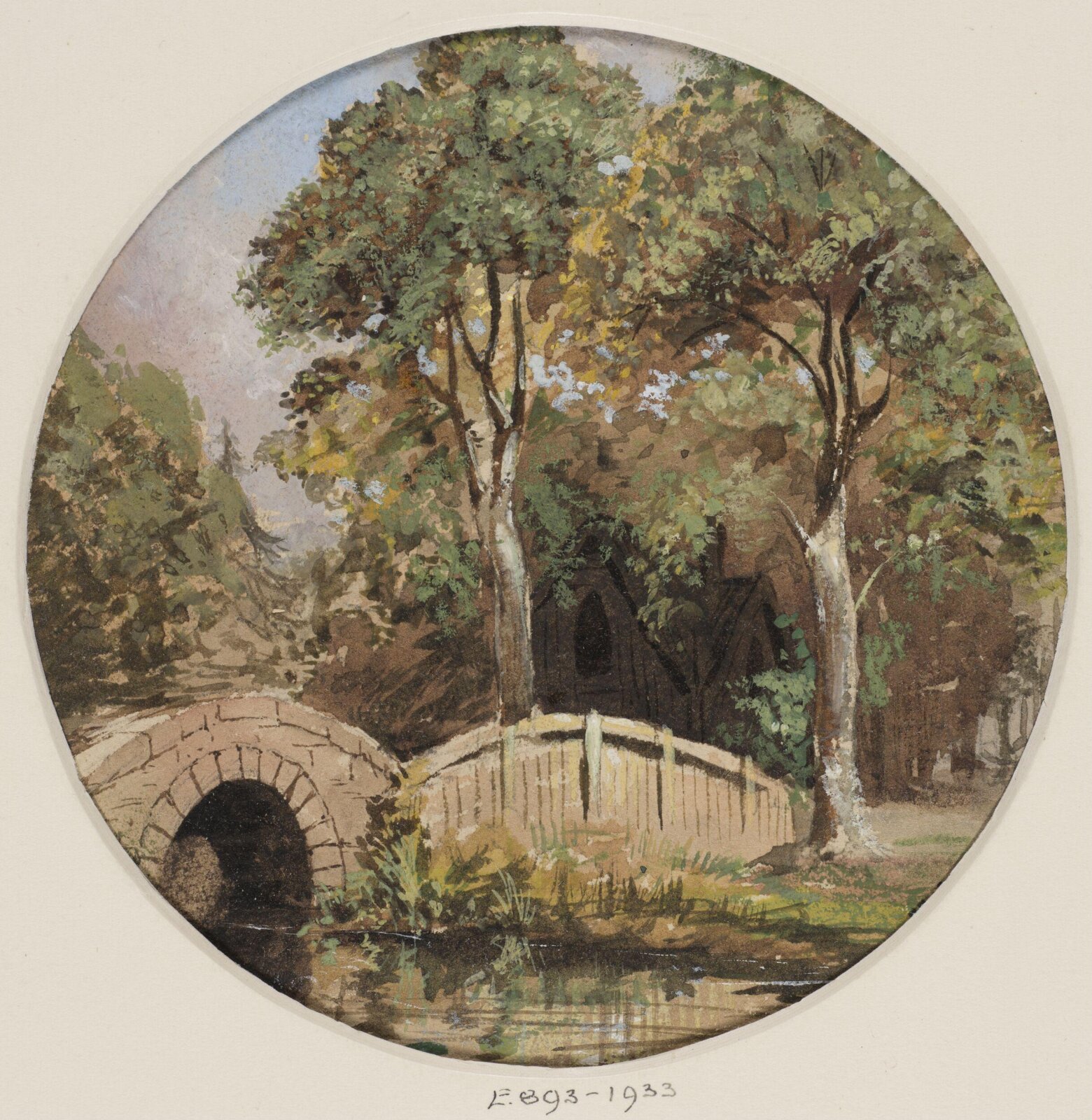 Watercolour drawing, Alexander Macdonald, c.1855