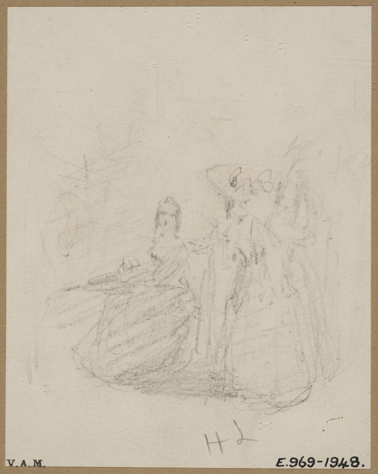 Drawing, James Dromgole Linton, 1840-1916