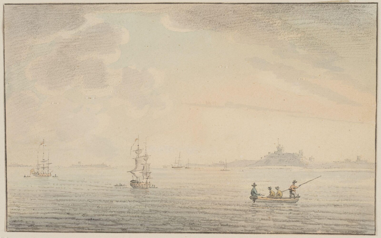 Drawing, Robert Marris, ca. 1800