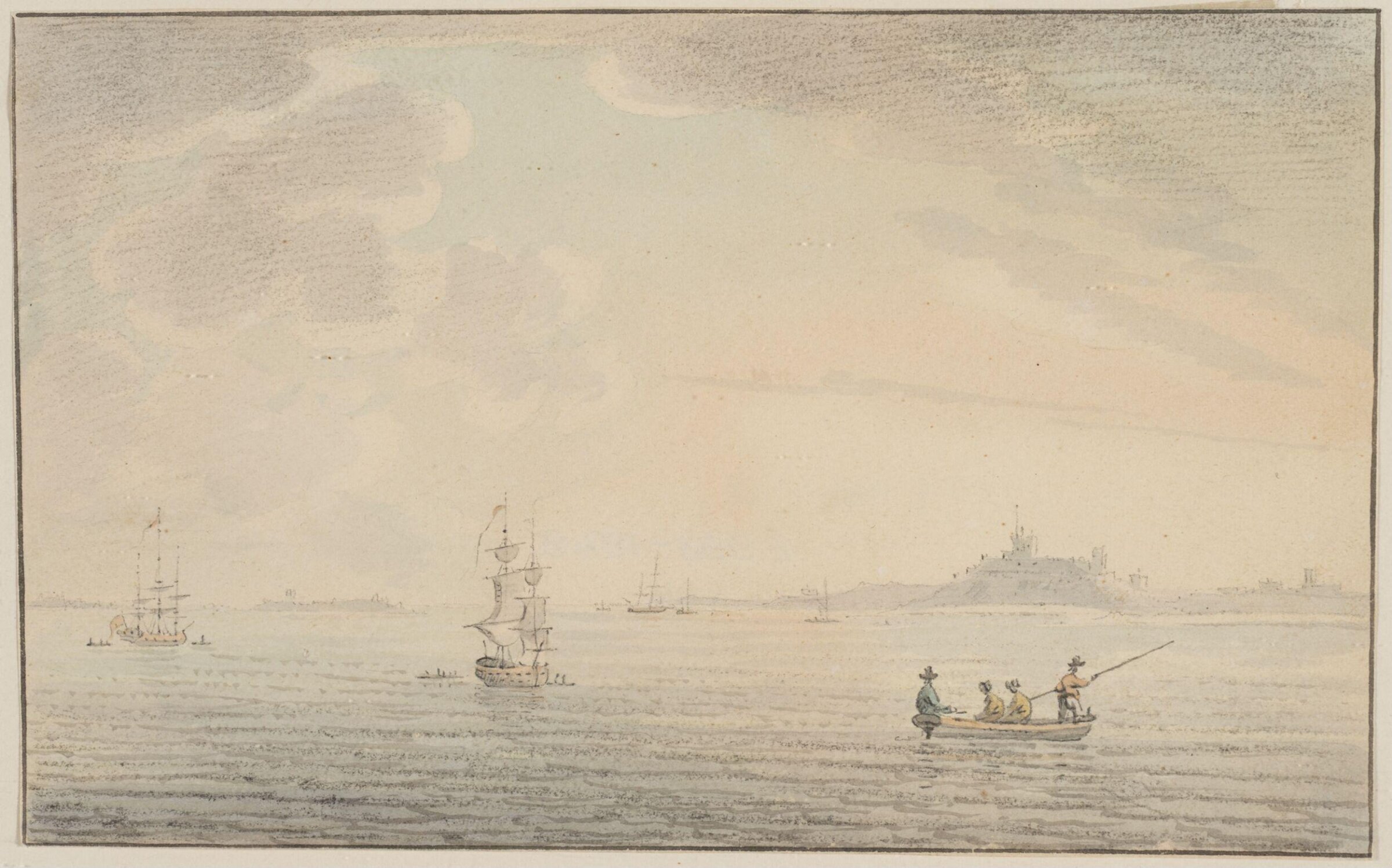 Drawing, Robert Marris, ca. 1800