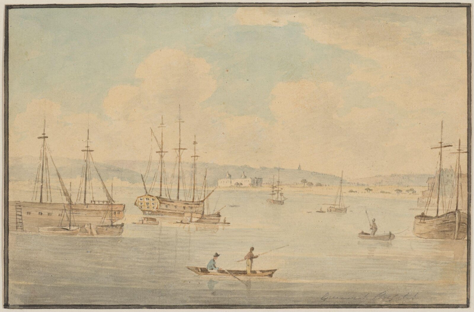Drawing, Robert Marris, 1802