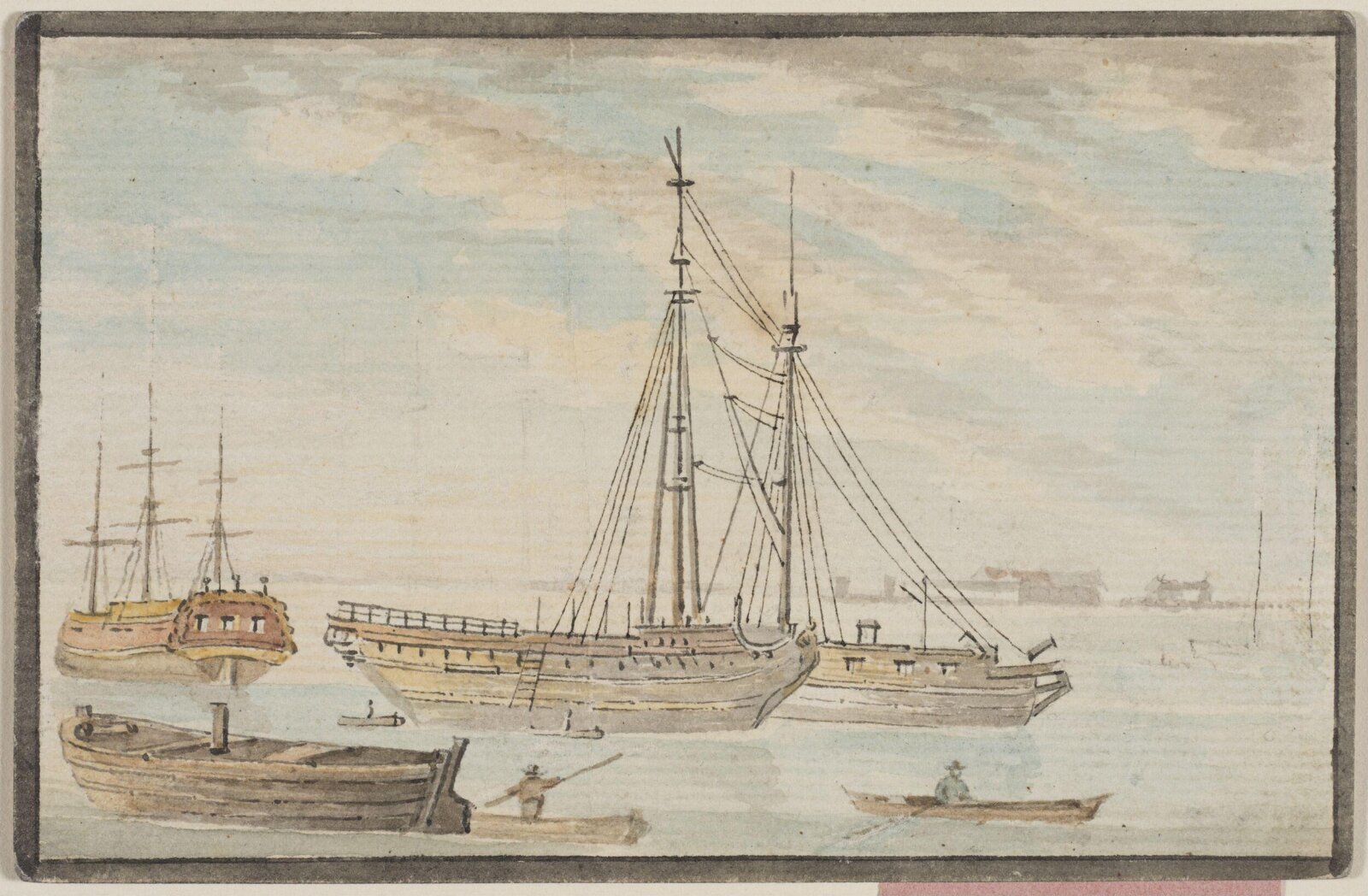 Drawing, Robert Marris, ca. 1800