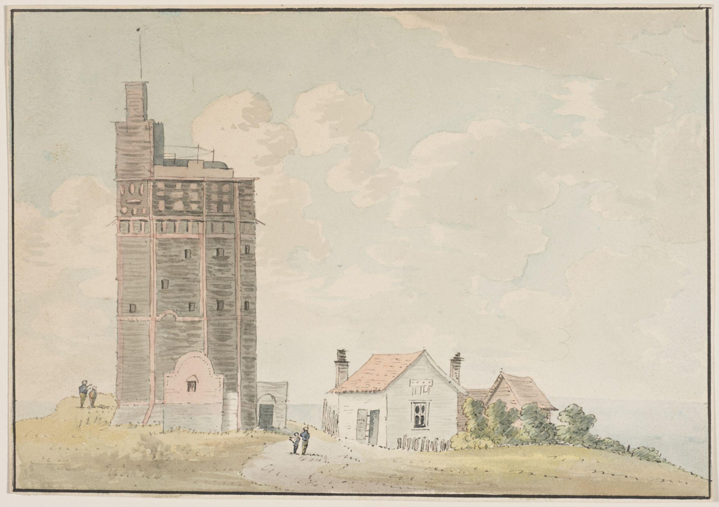 Drawing, Robert Marris, ca. 1800