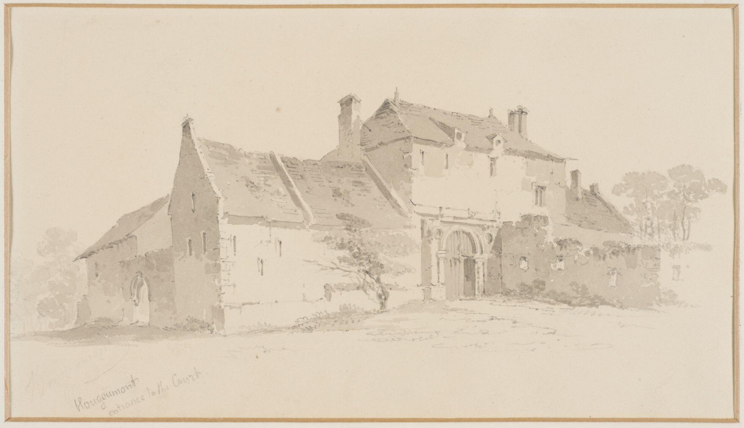 drawing, Paul Sandby Munn