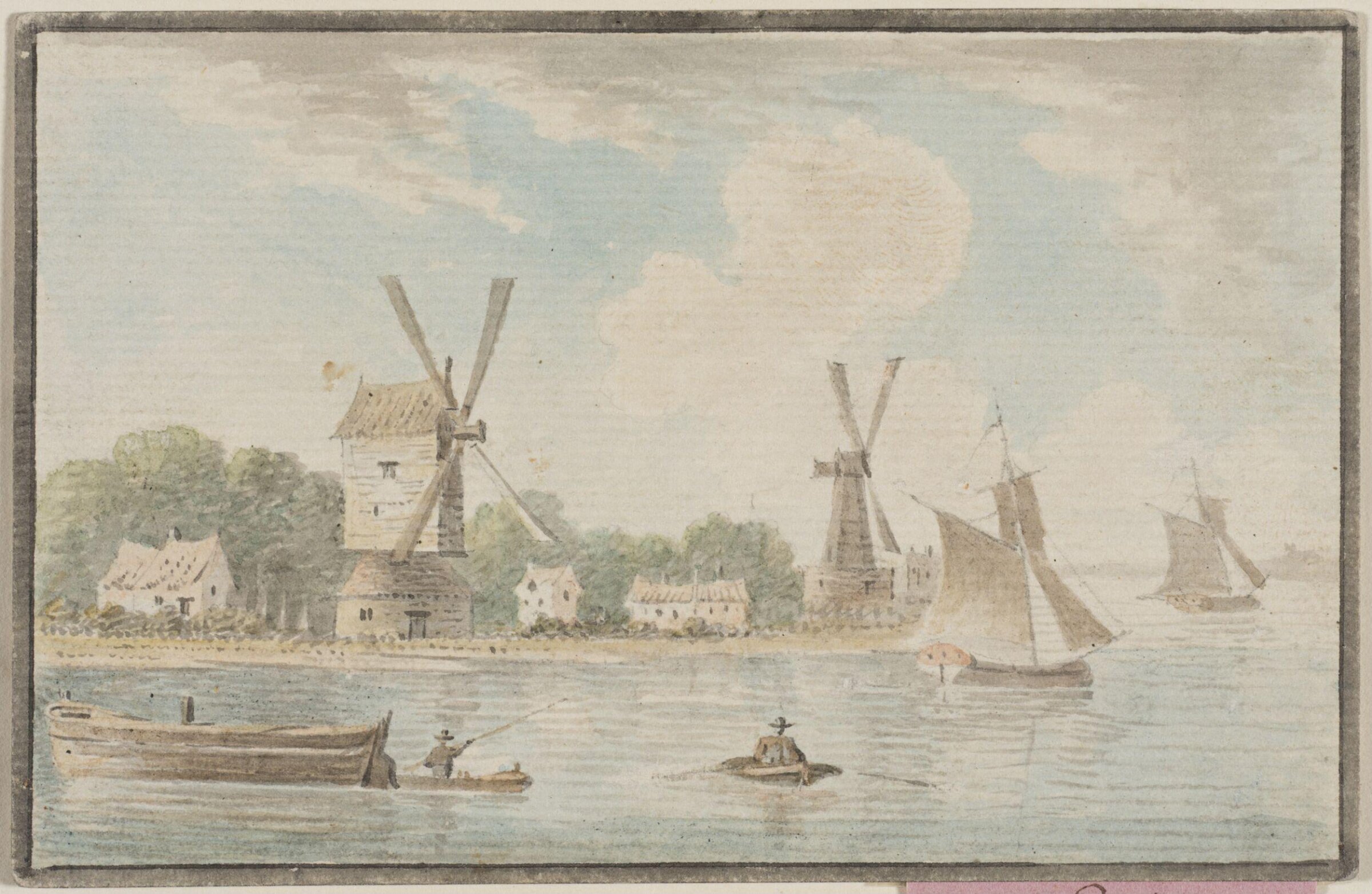 Drawing, Robert Marris, 1795