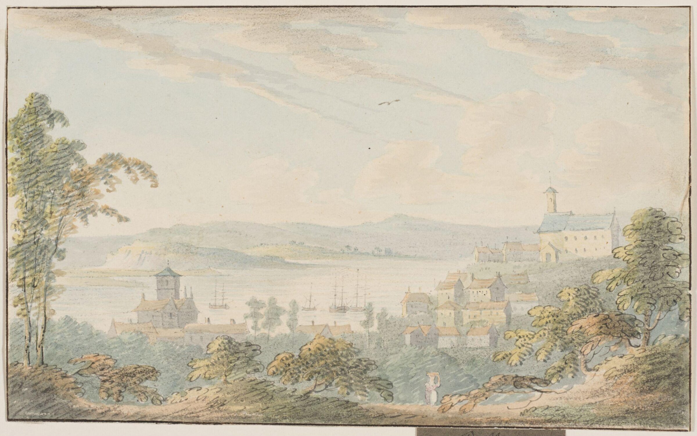 Drawing, Robert Marris, ca. 1800