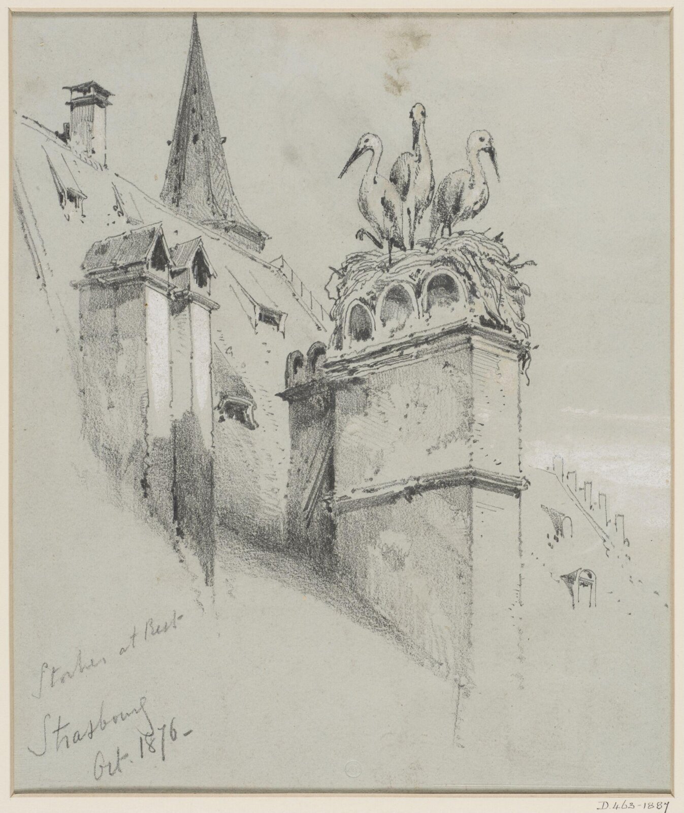 Drawing, Richard P. Leitch, ок. 1850–1882