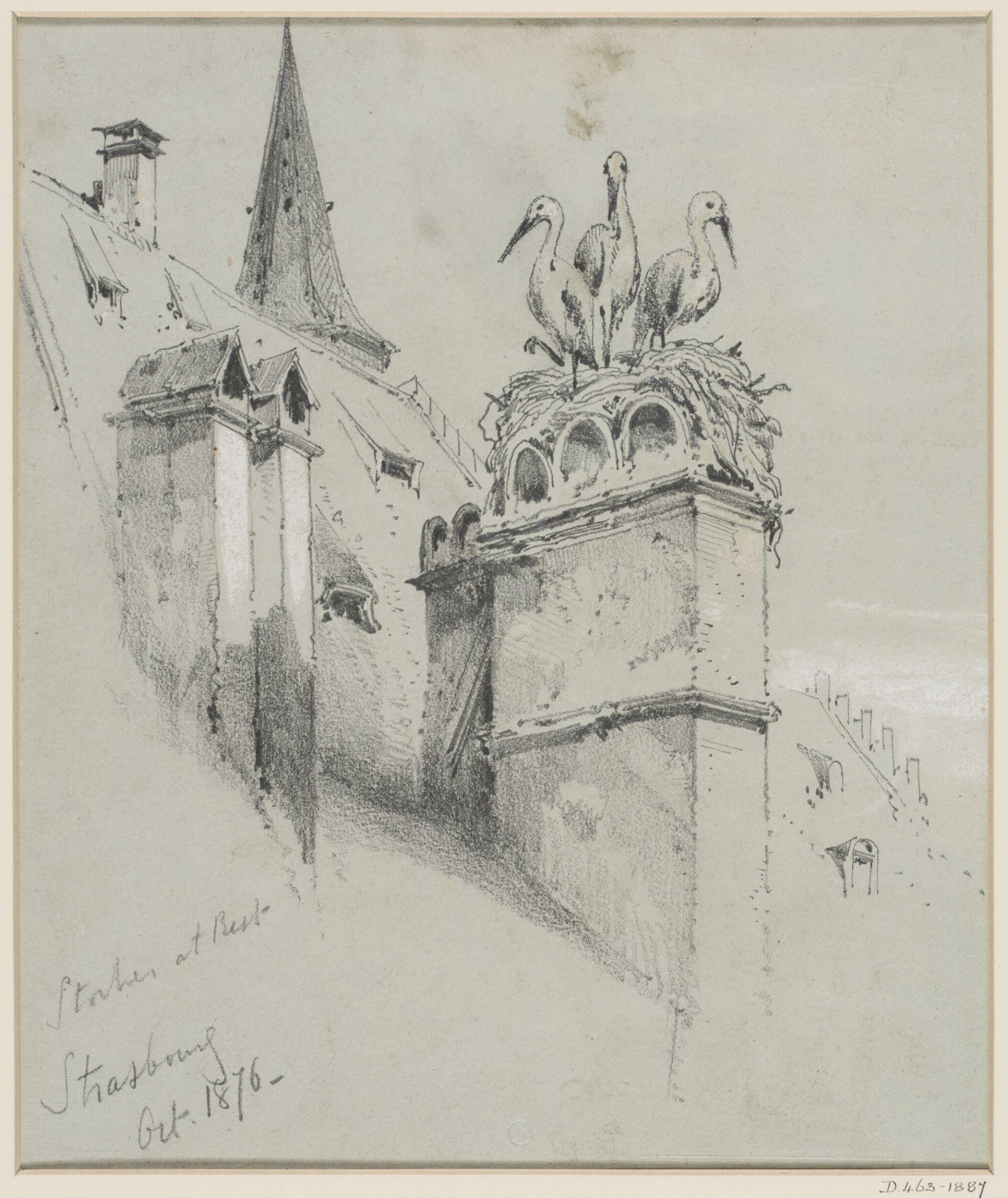 Drawing, Richard P. Leitch, ок. 1850–1882