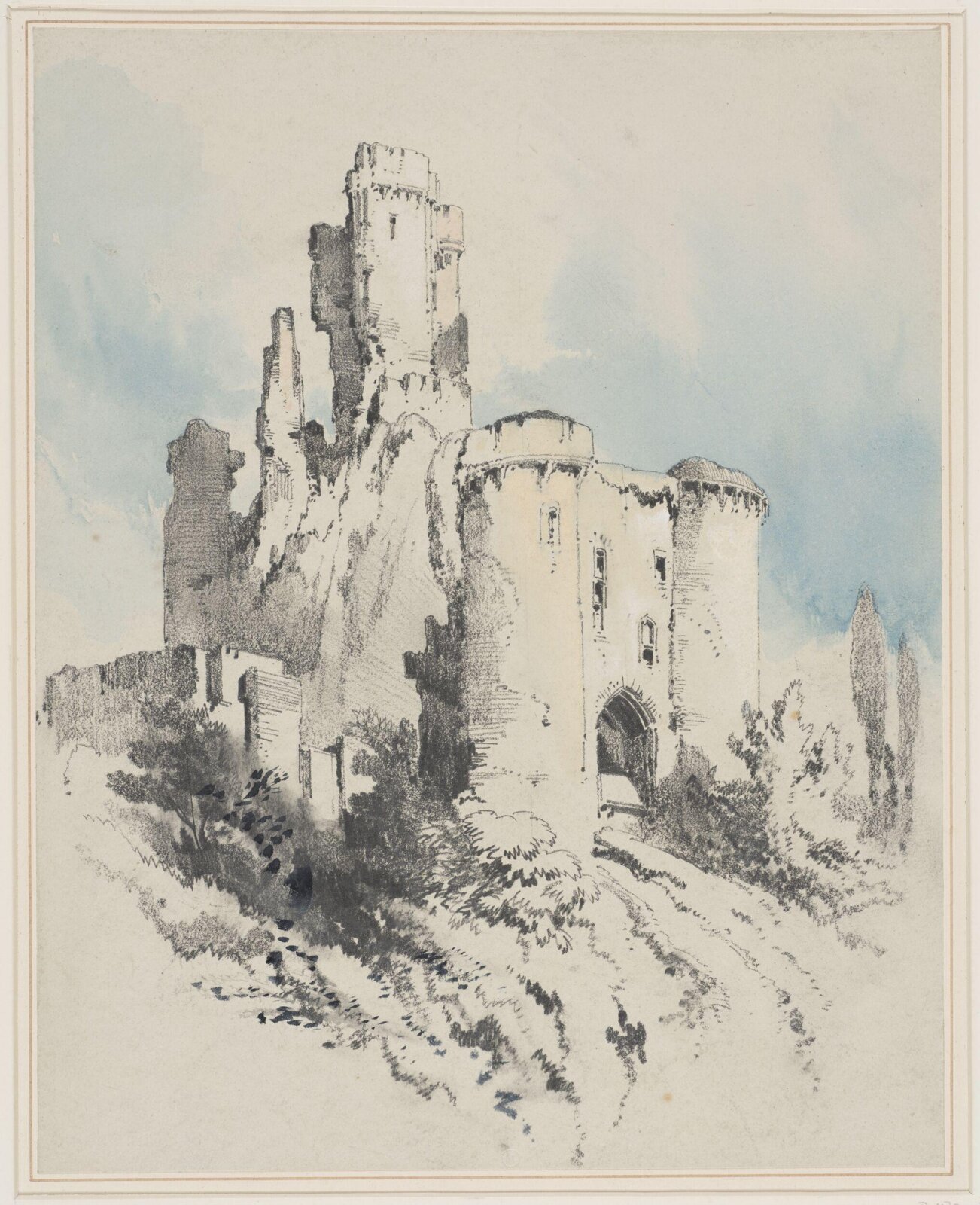 Drawing, Richard P. Leitch, c. 1850-1882