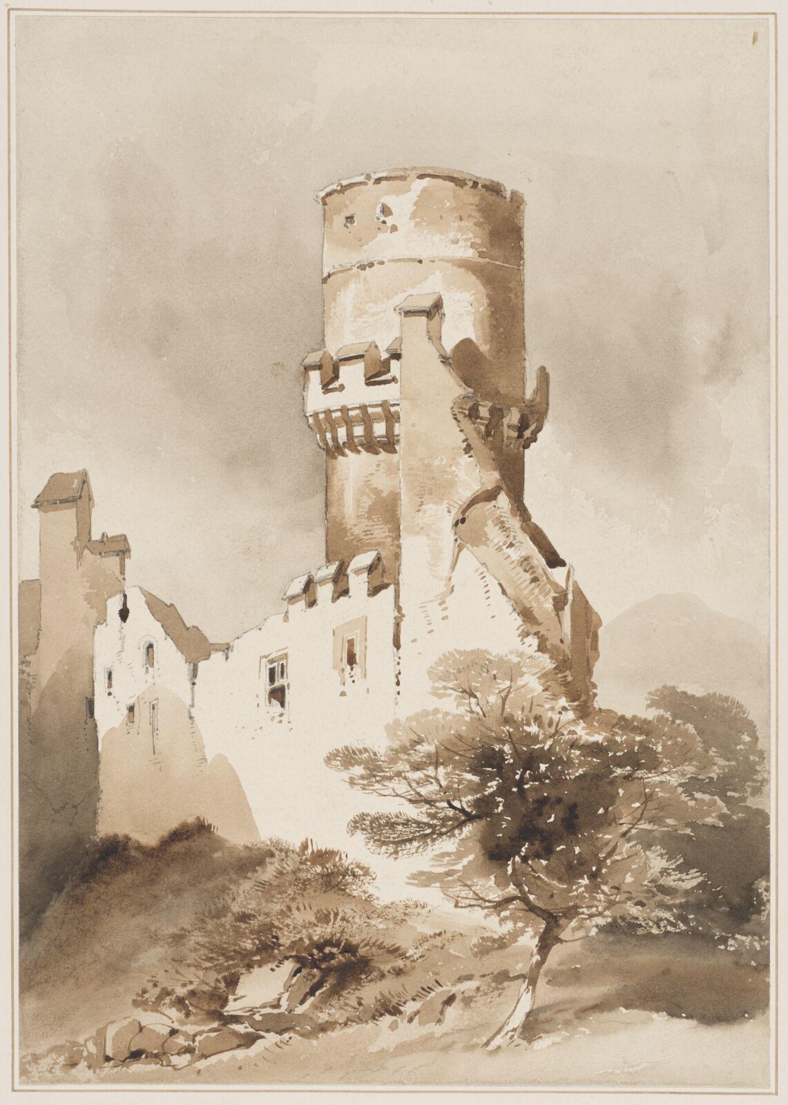 Drawing, Richard P. Leitch, ок. 1850–1882