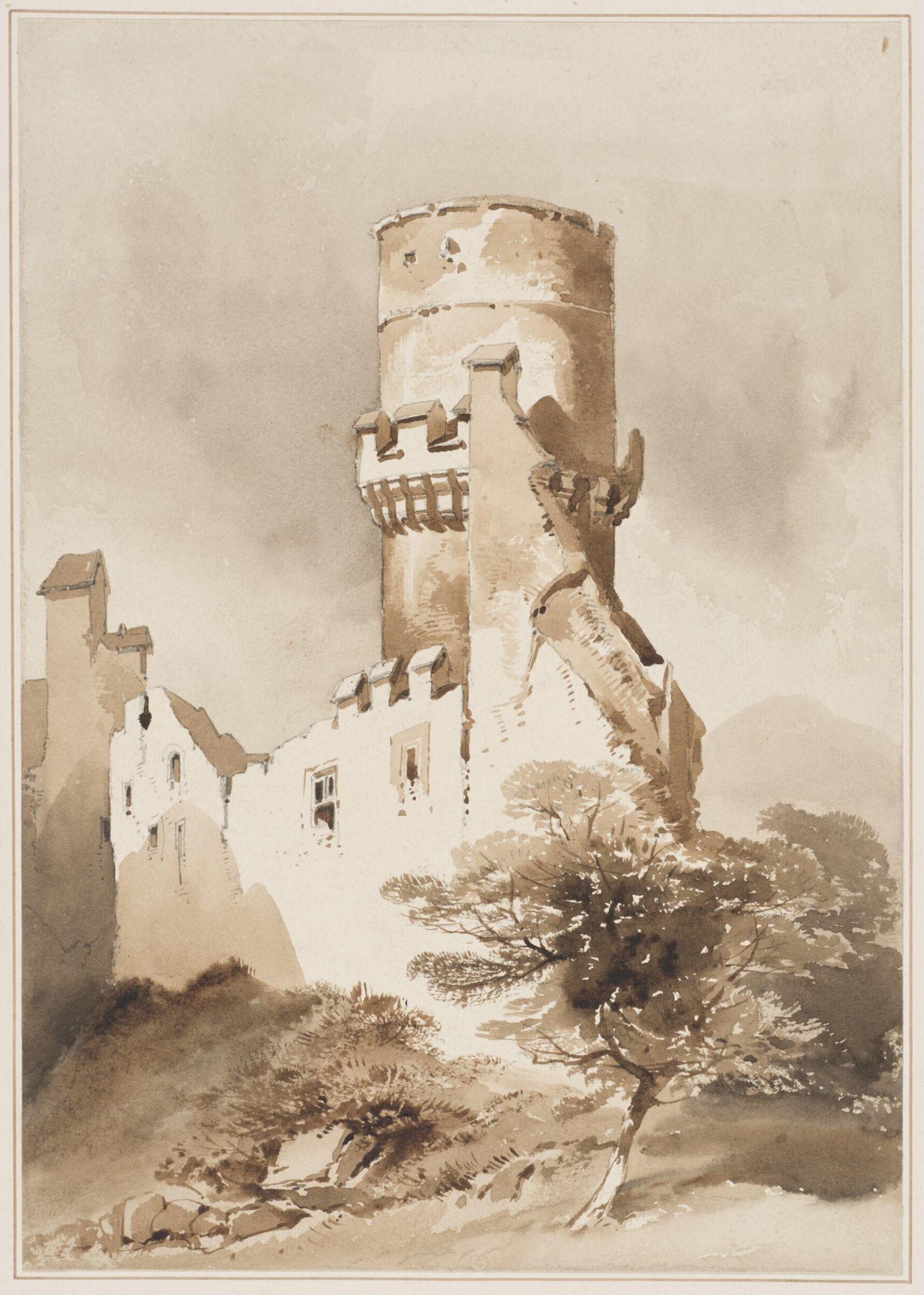 Drawing, Richard P. Leitch, ок. 1850–1882