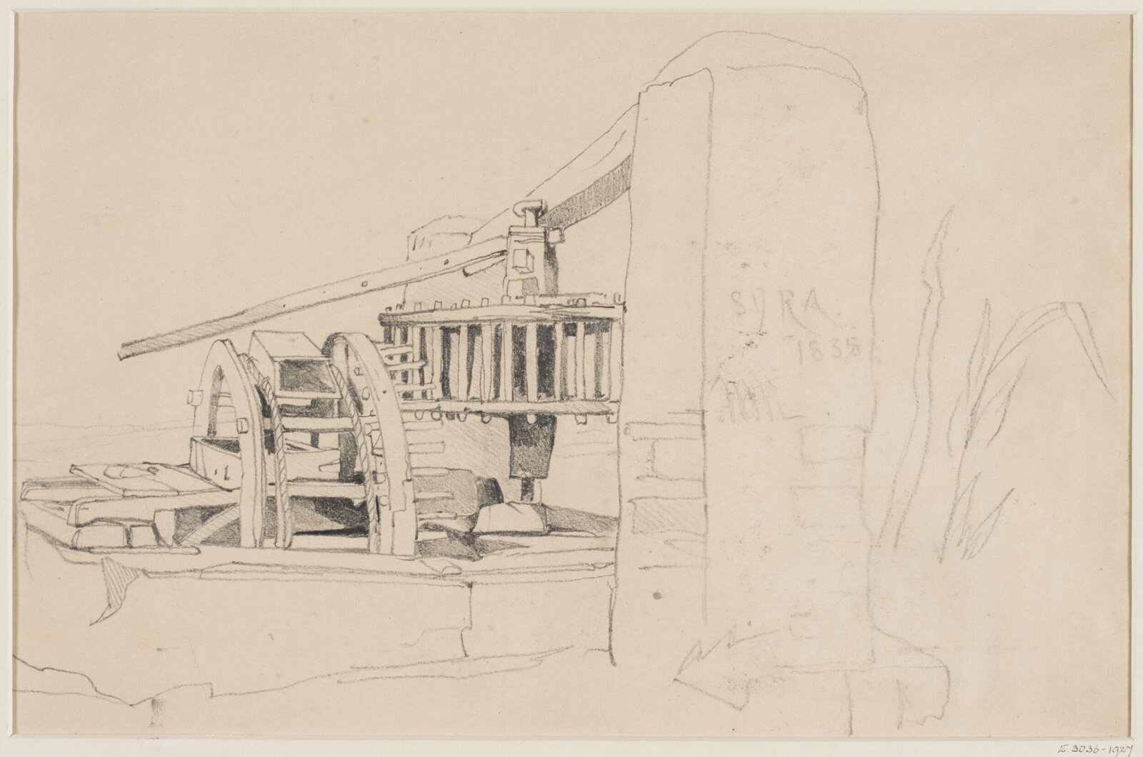 Drawing, William James Müller, 1838