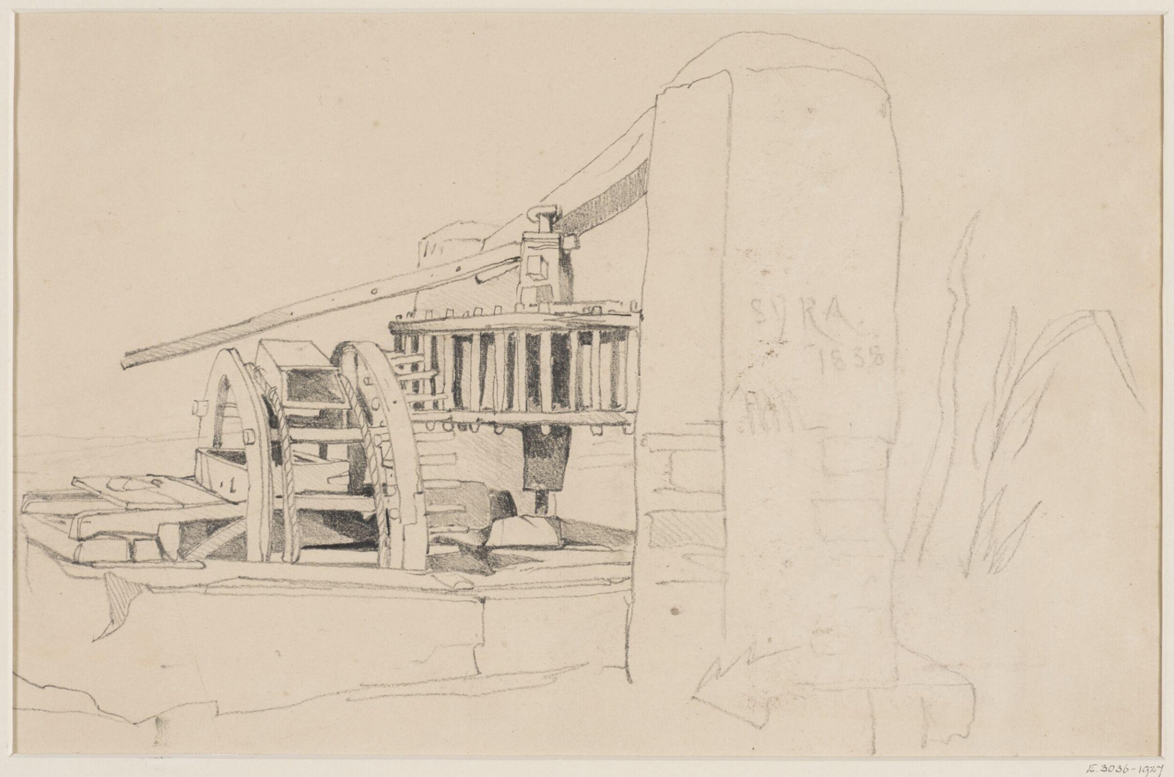 Drawing, William James Müller, 1838