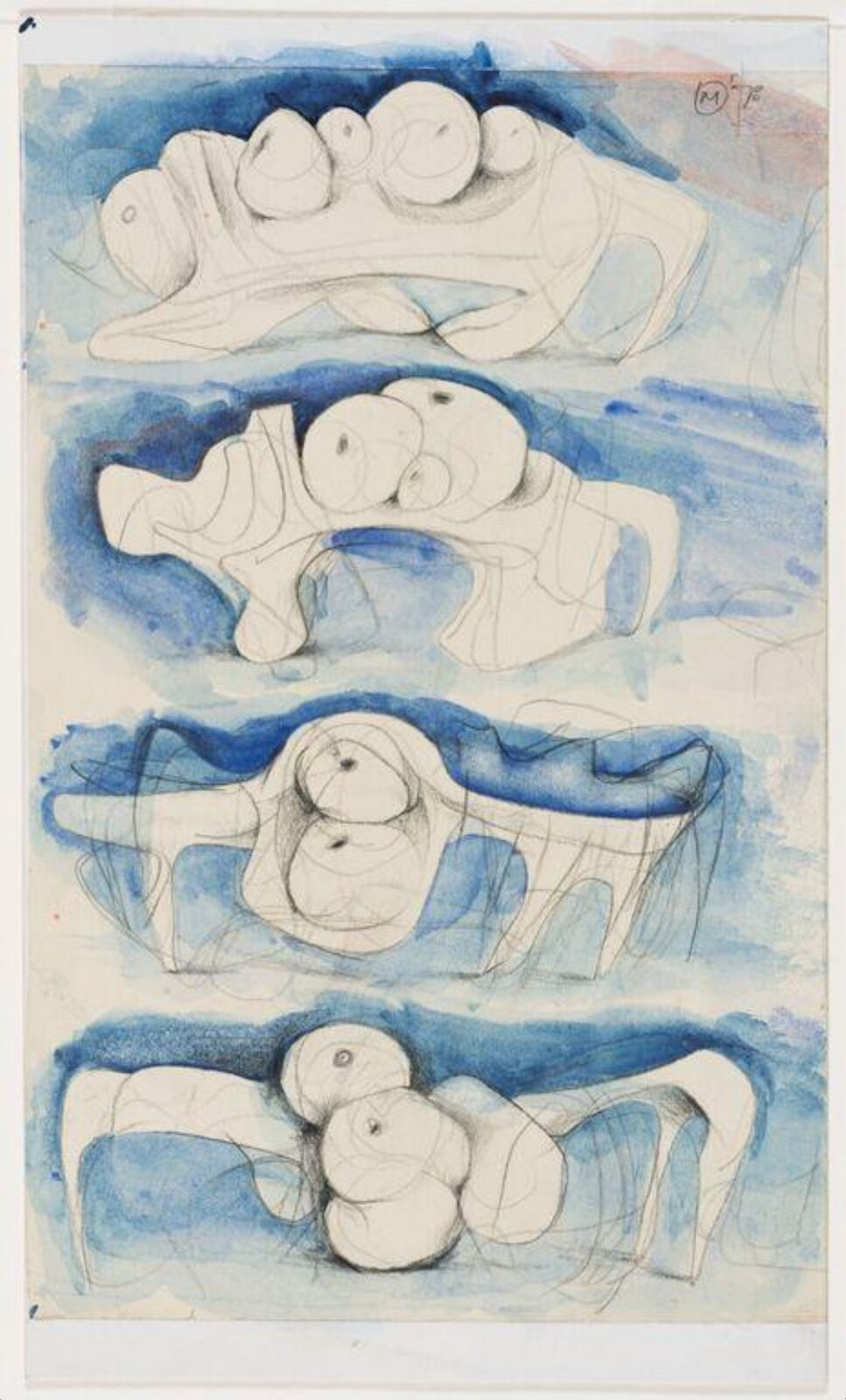 Drawing, Bernard Meadows