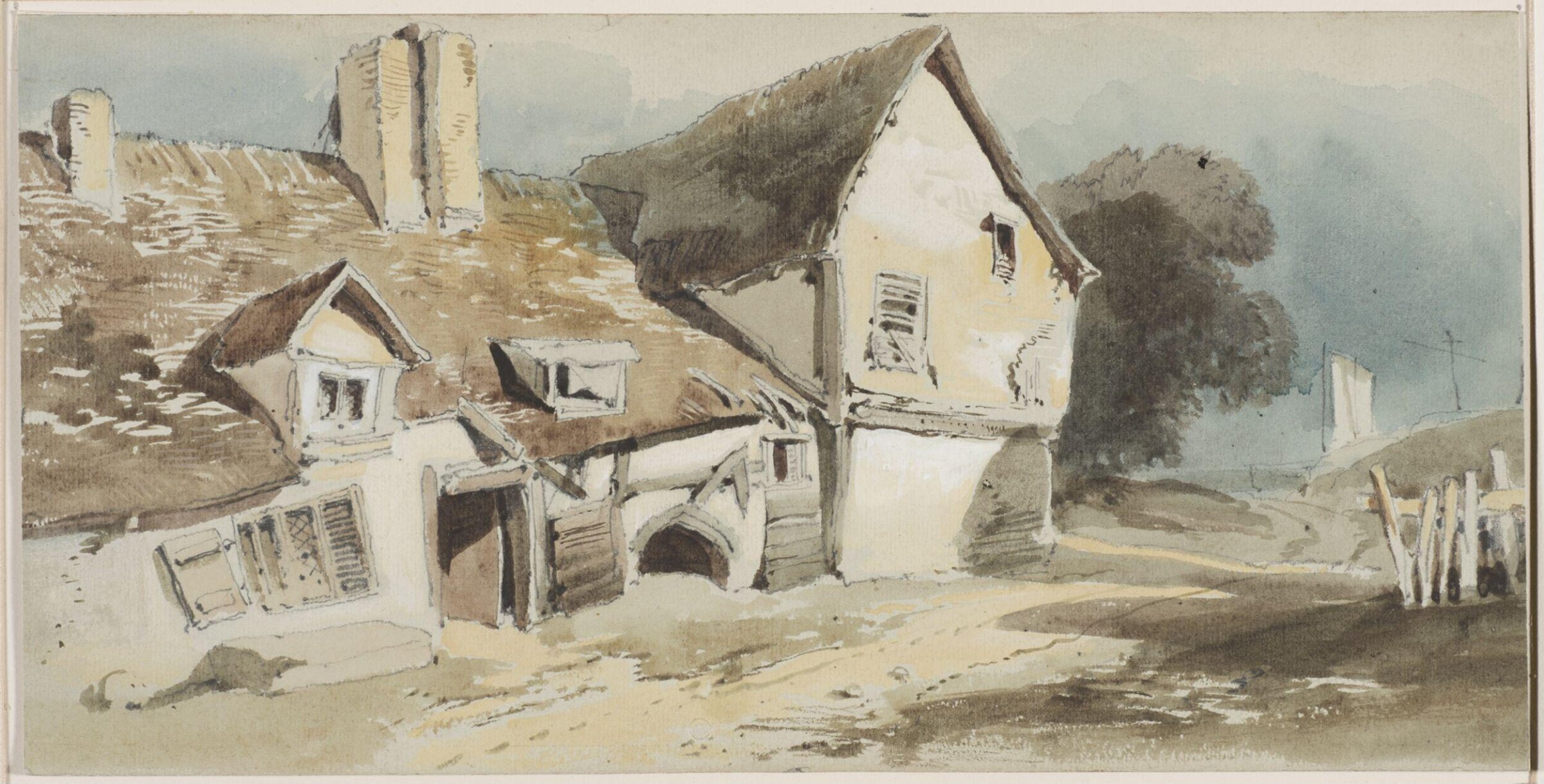 Drawing, Richard P. Leitch, c. 1850-1882