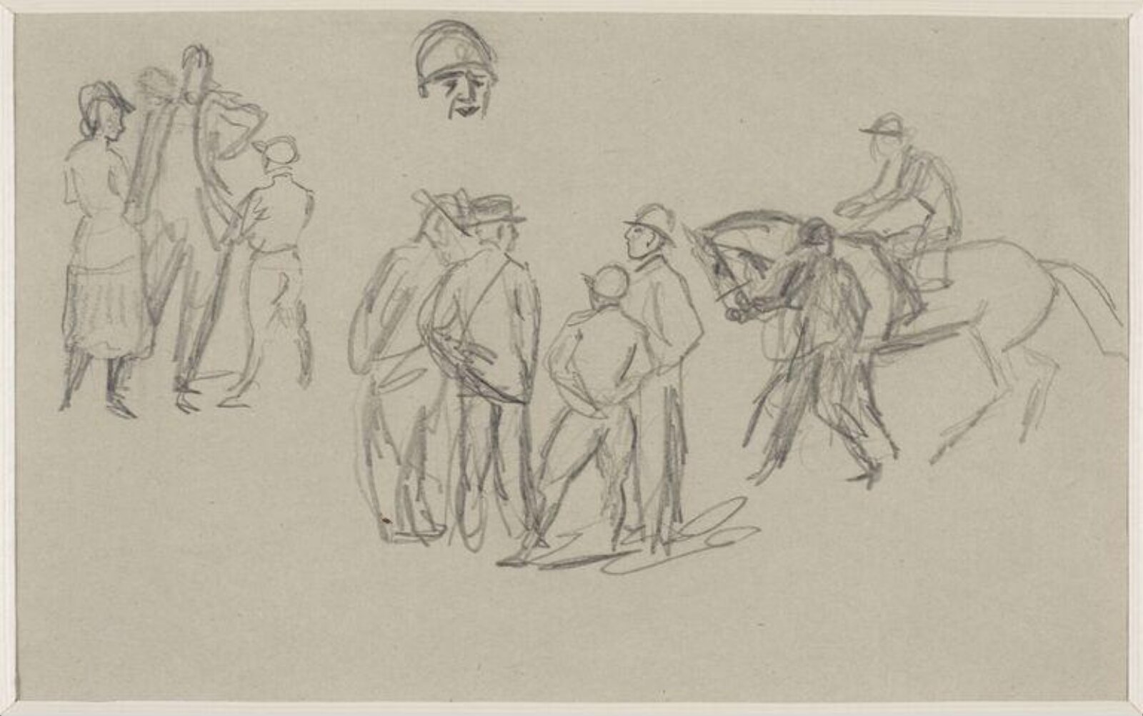 Drawing, Munnings, c. 1898-1959