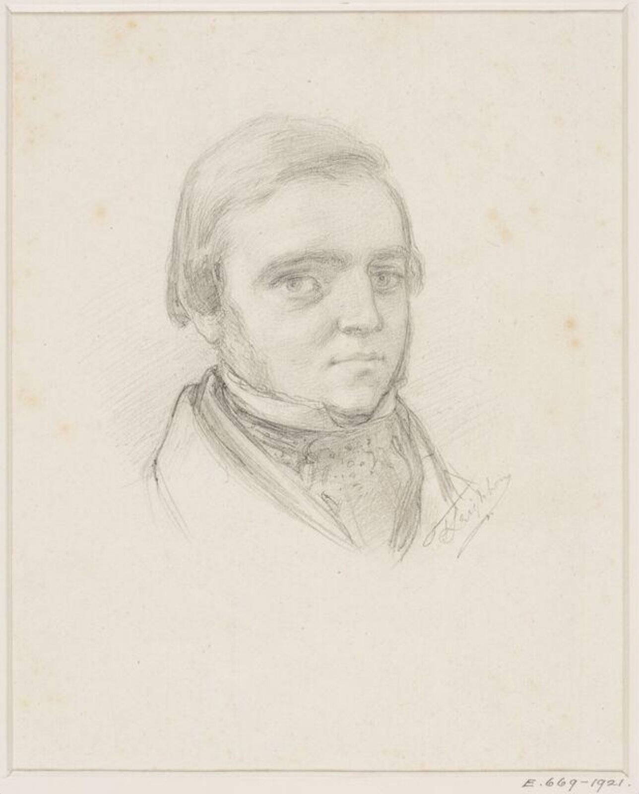 William Makepeace Thackeray, Frederic Lord Leighton, c. 1850