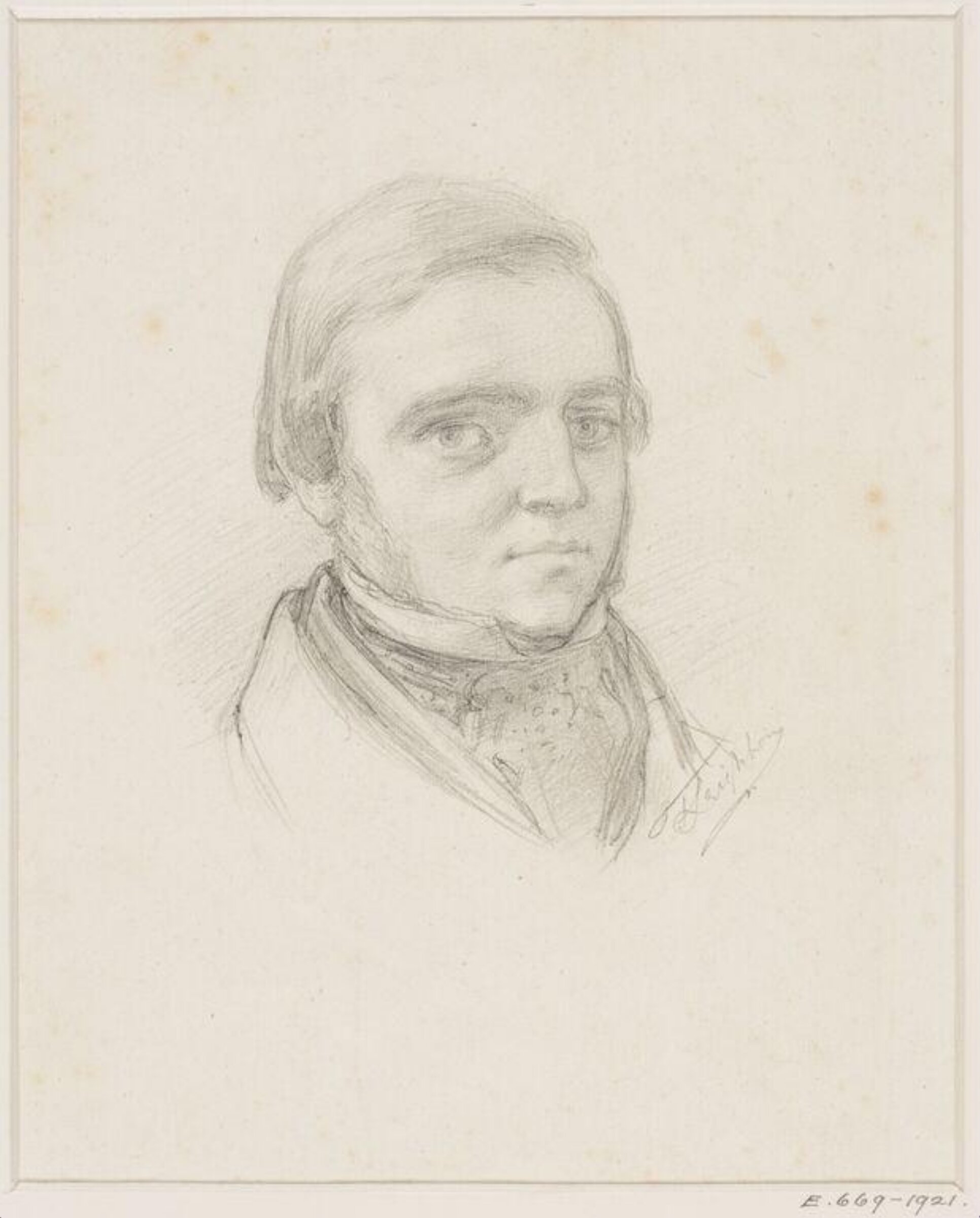 William Makepeace Thackeray, Frederic Lord Leighton, ок. 1850