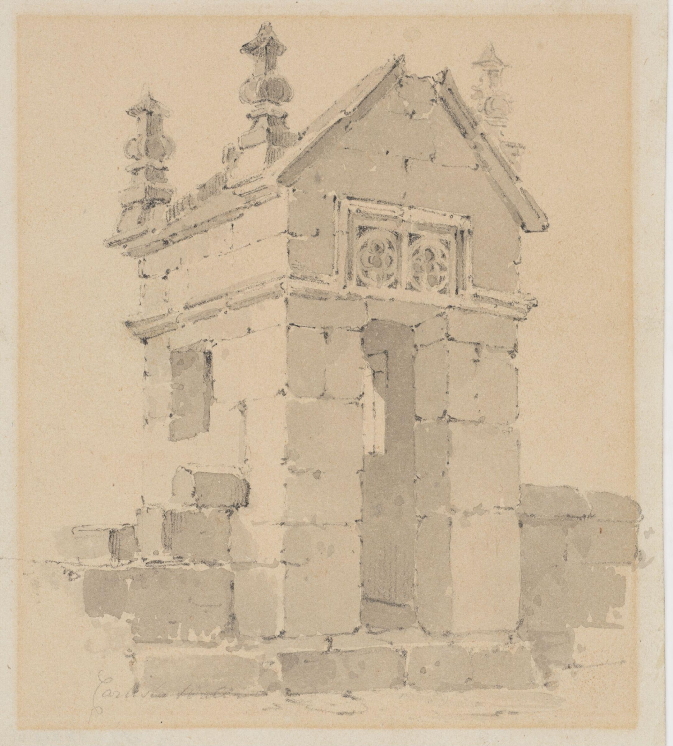drawing, Paul Sandby Munn