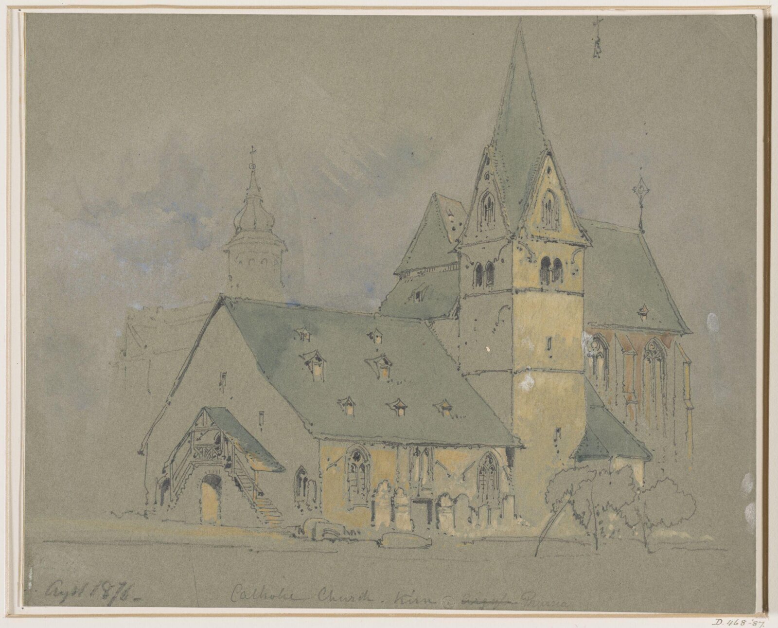 Drawing, Richard P. Leitch, ок. 1850–1882