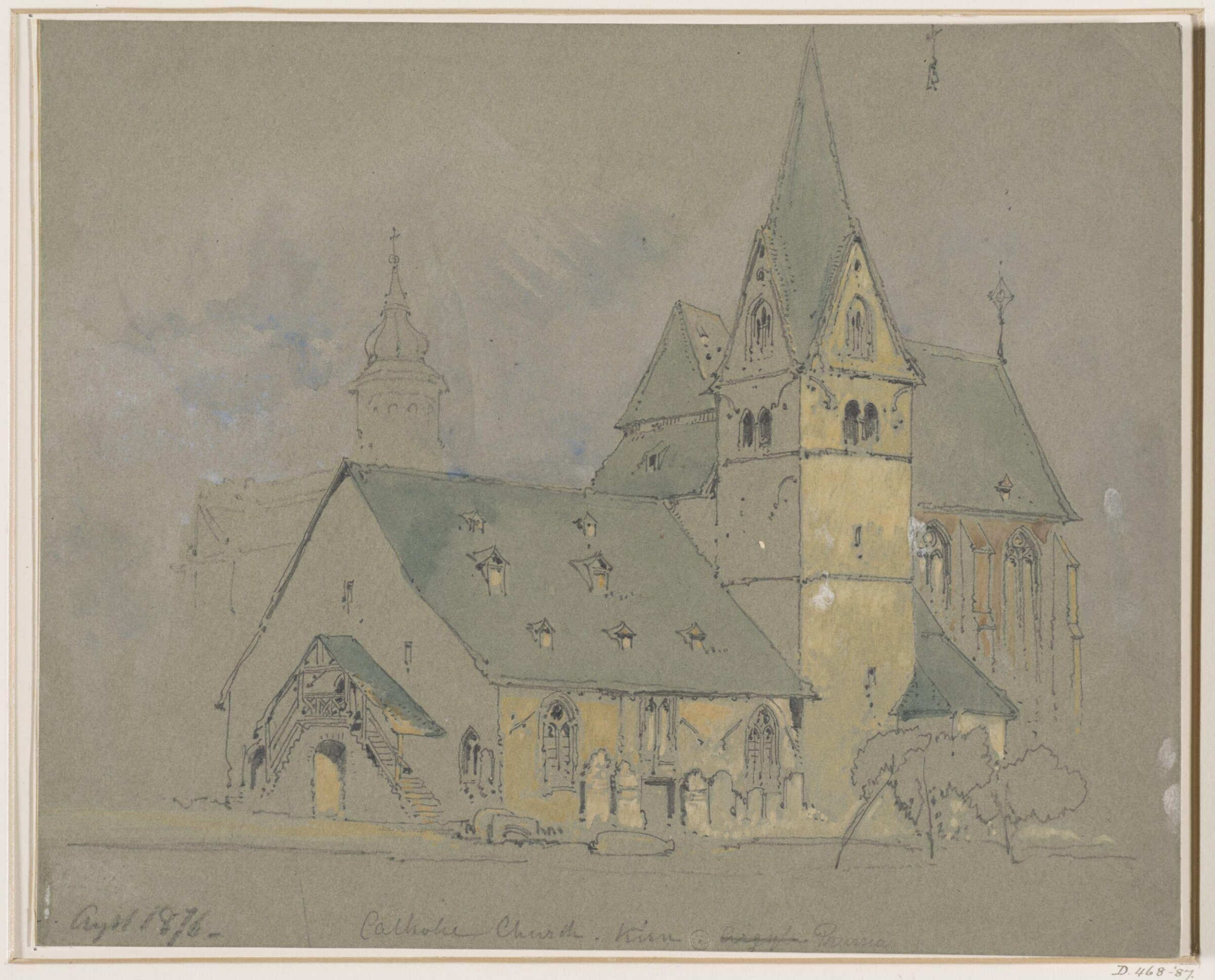Drawing, Richard P. Leitch, ок. 1850–1882