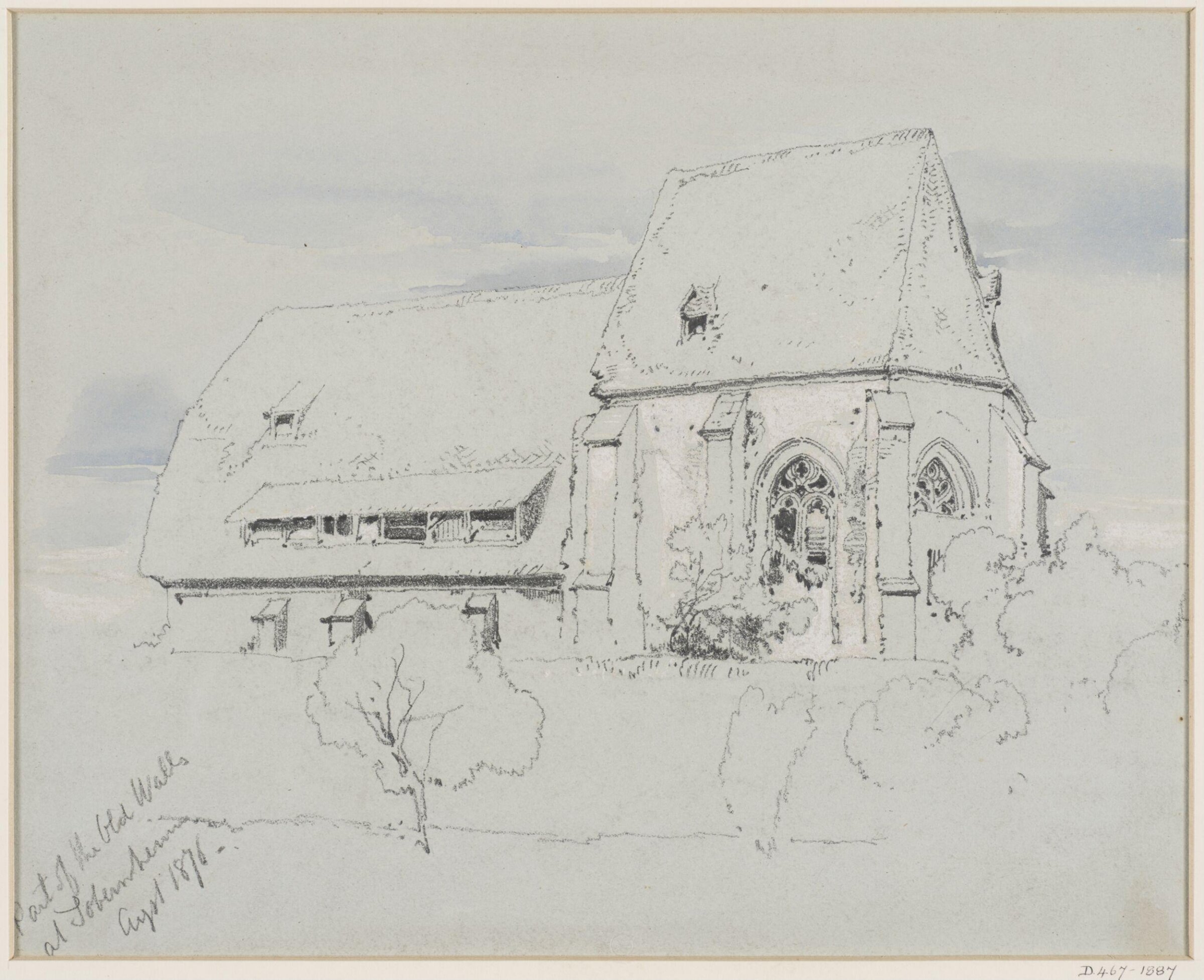 Drawing, Richard P. Leitch, c. 1850-1882