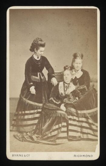 Portrait of Three Young Women