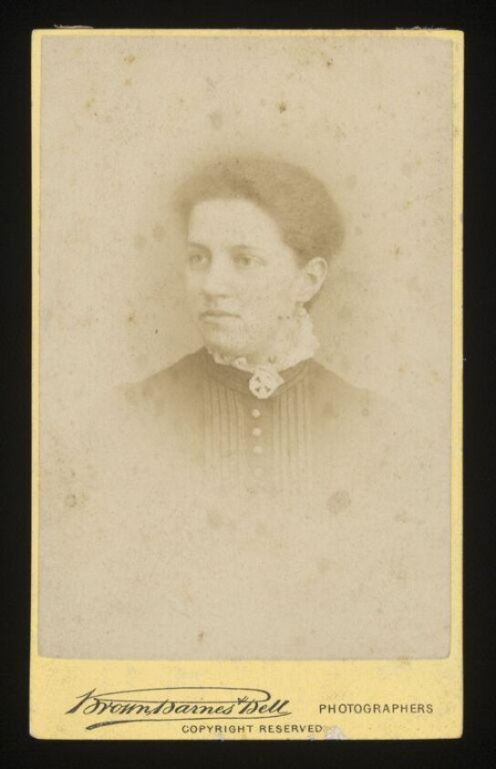 Portrait of a Woman (c. 1878) by Brown, Barnes & Bell